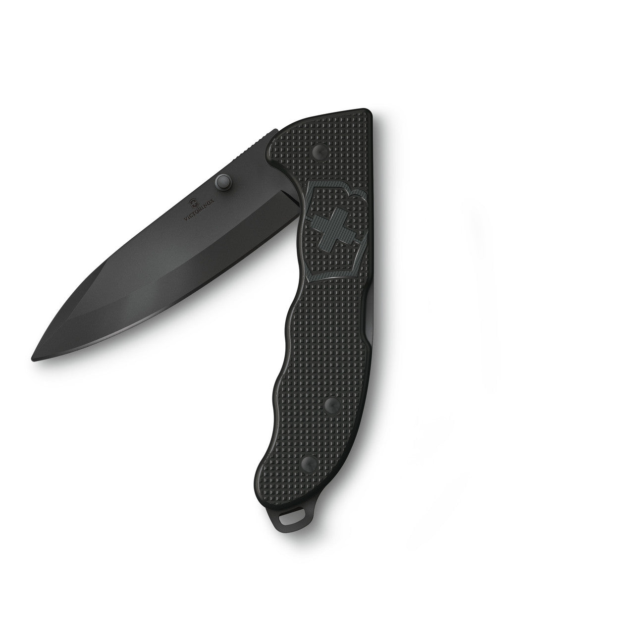 Victorinox Evoke Alox Swiss Army Knife - Black Oxide, Black