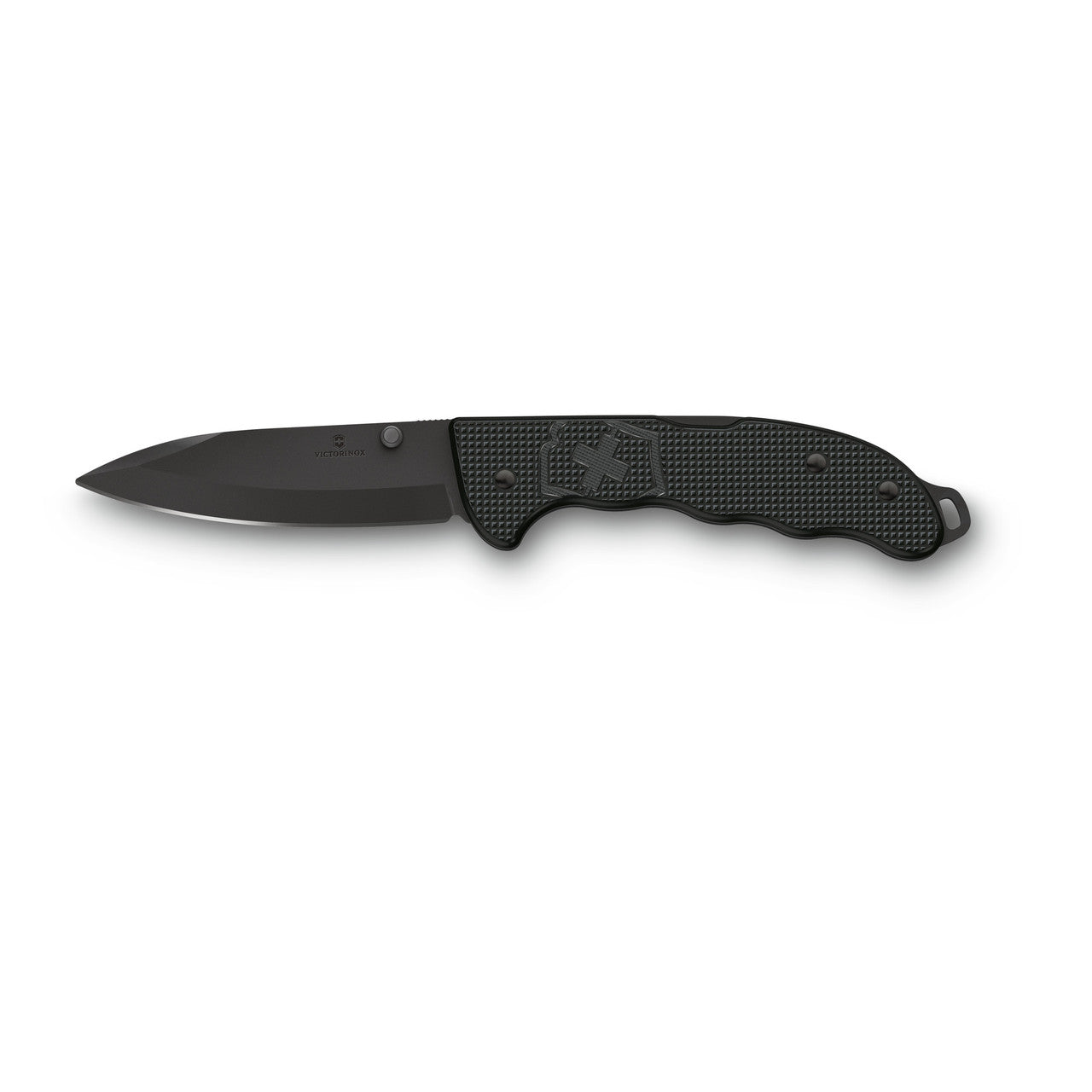 Victorinox Evoke Alox Swiss Army Knife - Black Oxide, Black