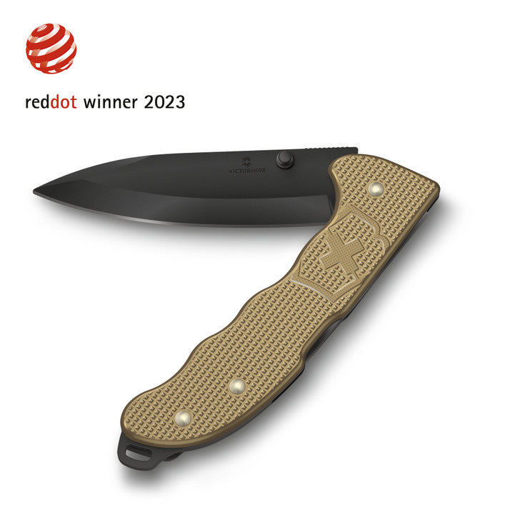 Victorinox Evoke Alox Swiss Army Knife (Black Oxide Beige)