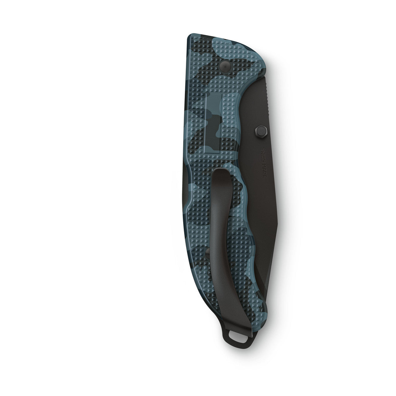 Victorinox Evoke Alox Swiss Army Knife - Black Oxide Clip-point, navy camouflage