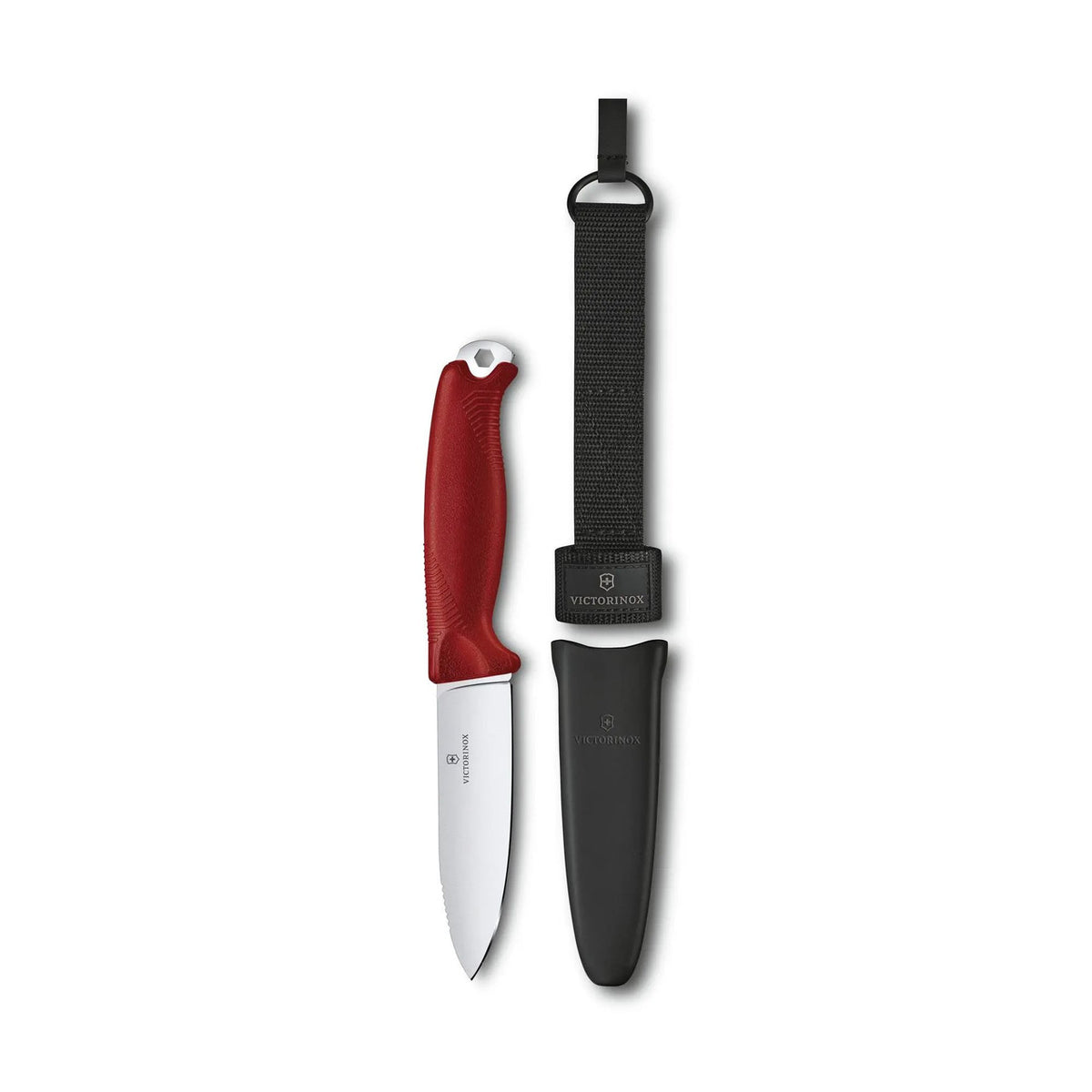 Victorinox Venture Fixed Blade Knife (Red)