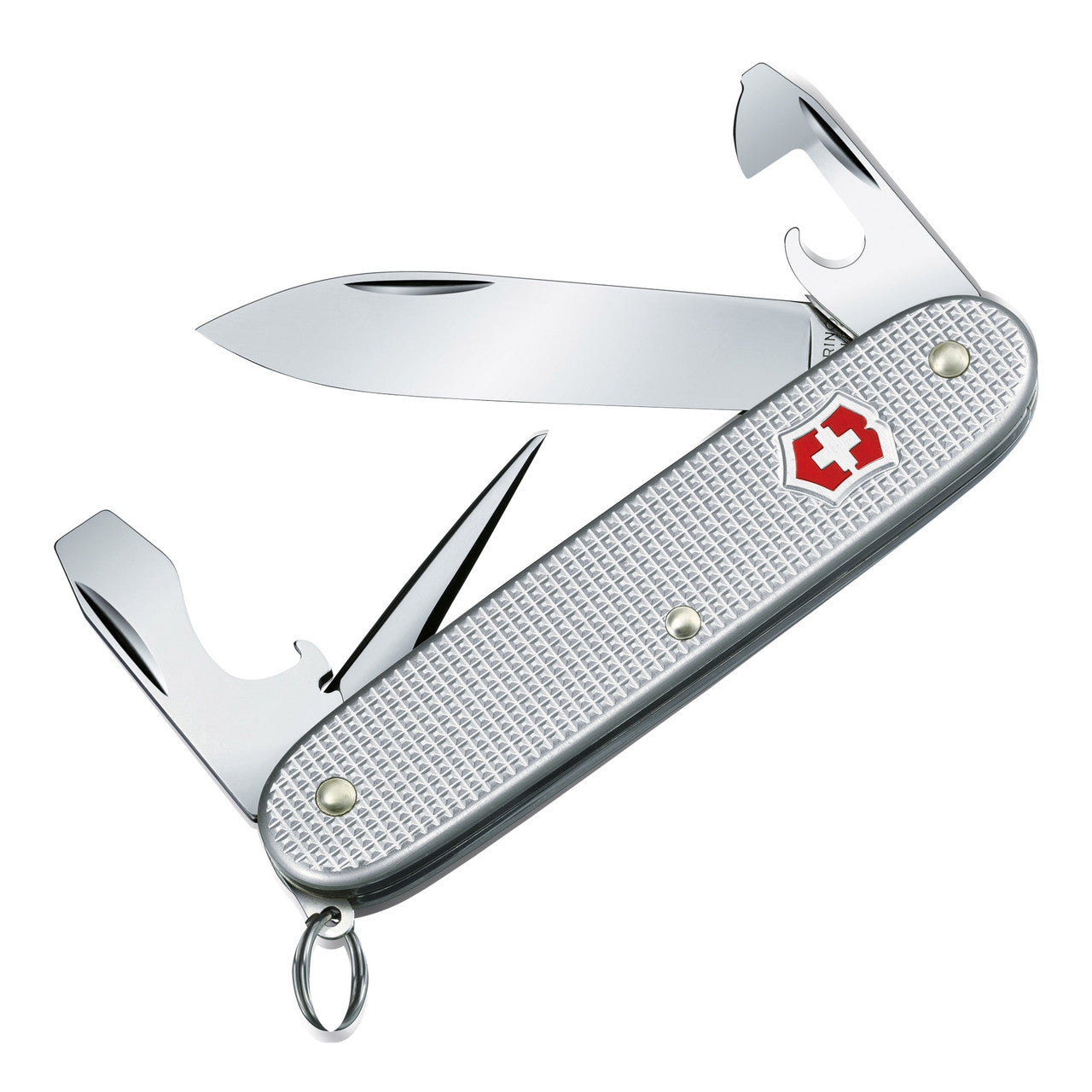 Victorinox Pioneer Alox Swiss Army Knife - Silver