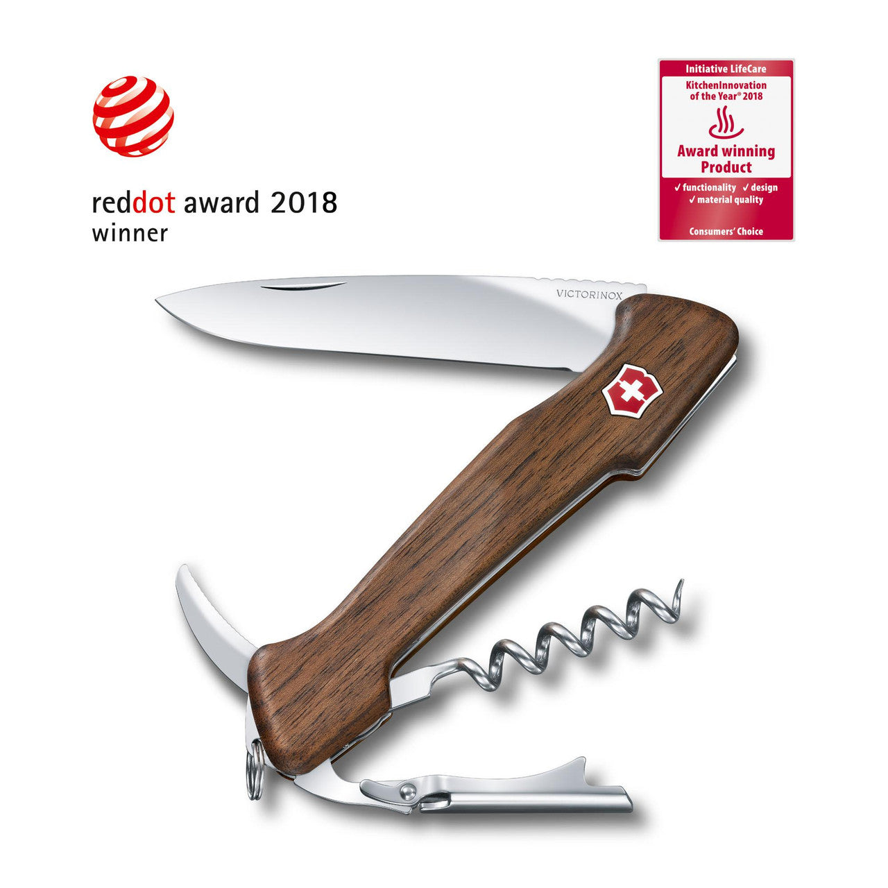 Victorinox Wine Master Swiss Army Knife - Walnut Wood