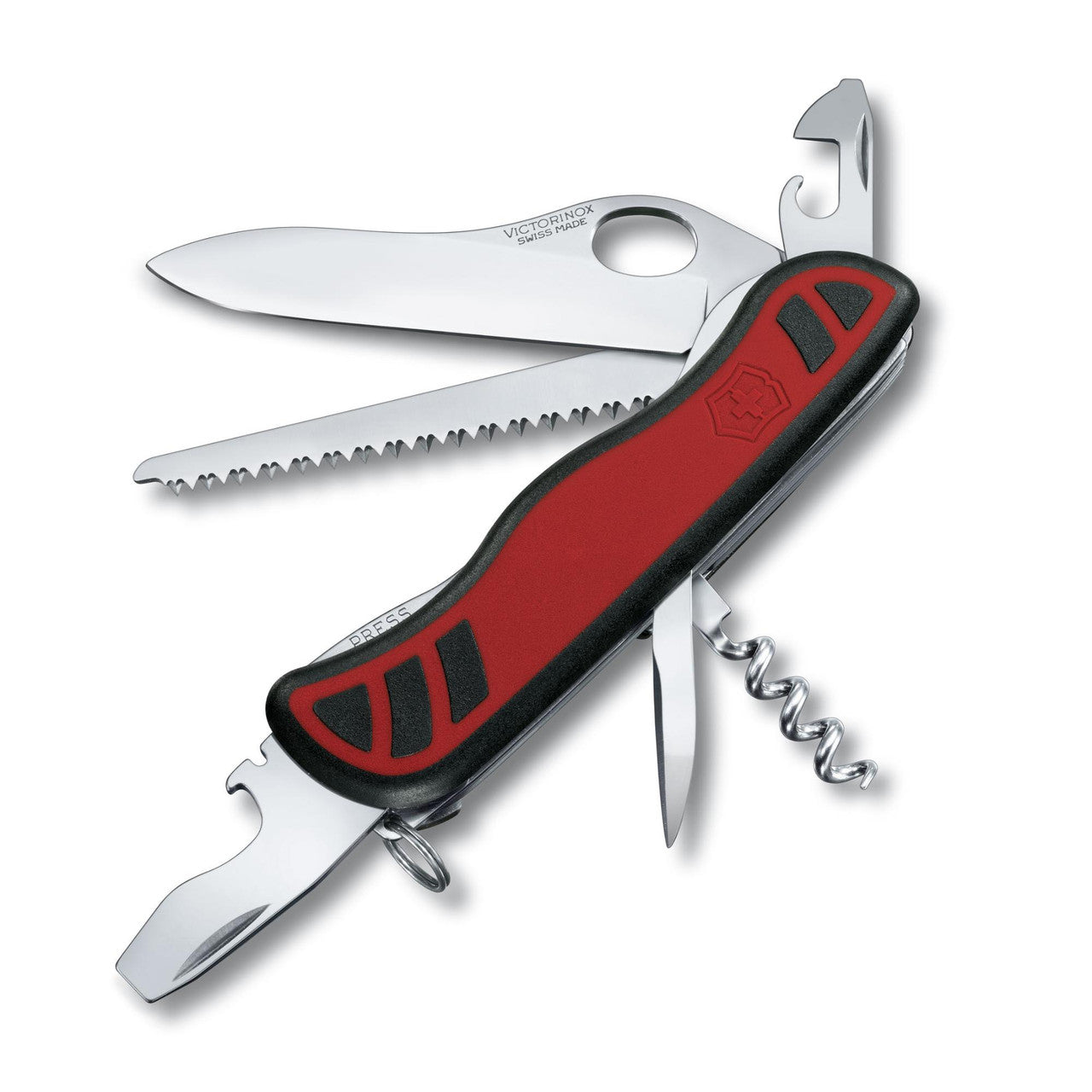 Victorinox Forester M Grip Swiss Army Knife - Red/Black