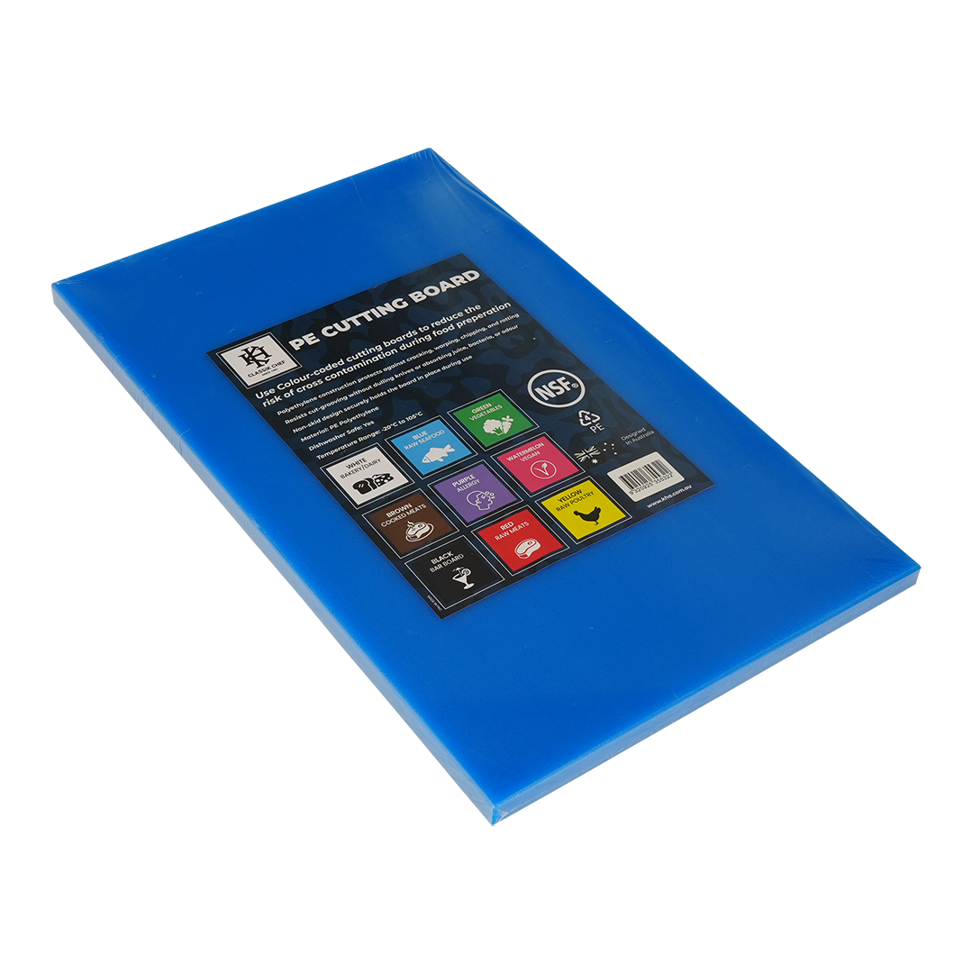 KH Classik Chef Cutting Board G/N 530mm x 325mm x 20mm Blue Pe