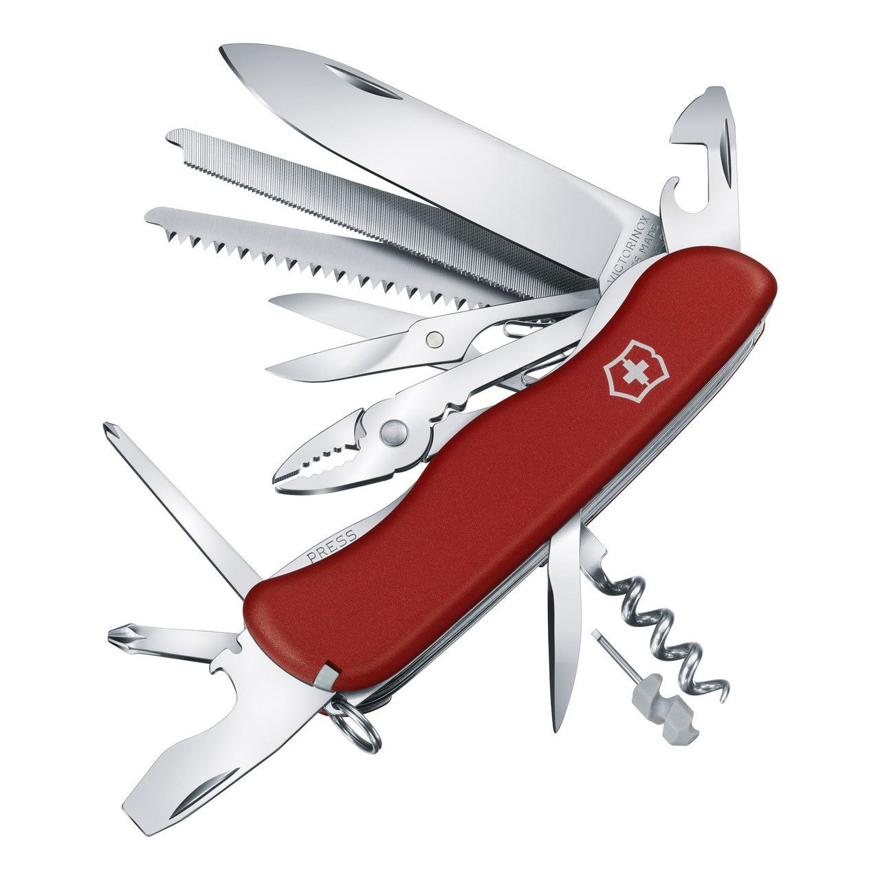 Victorinox Work Champ Swiss Army Knife - Classic Red