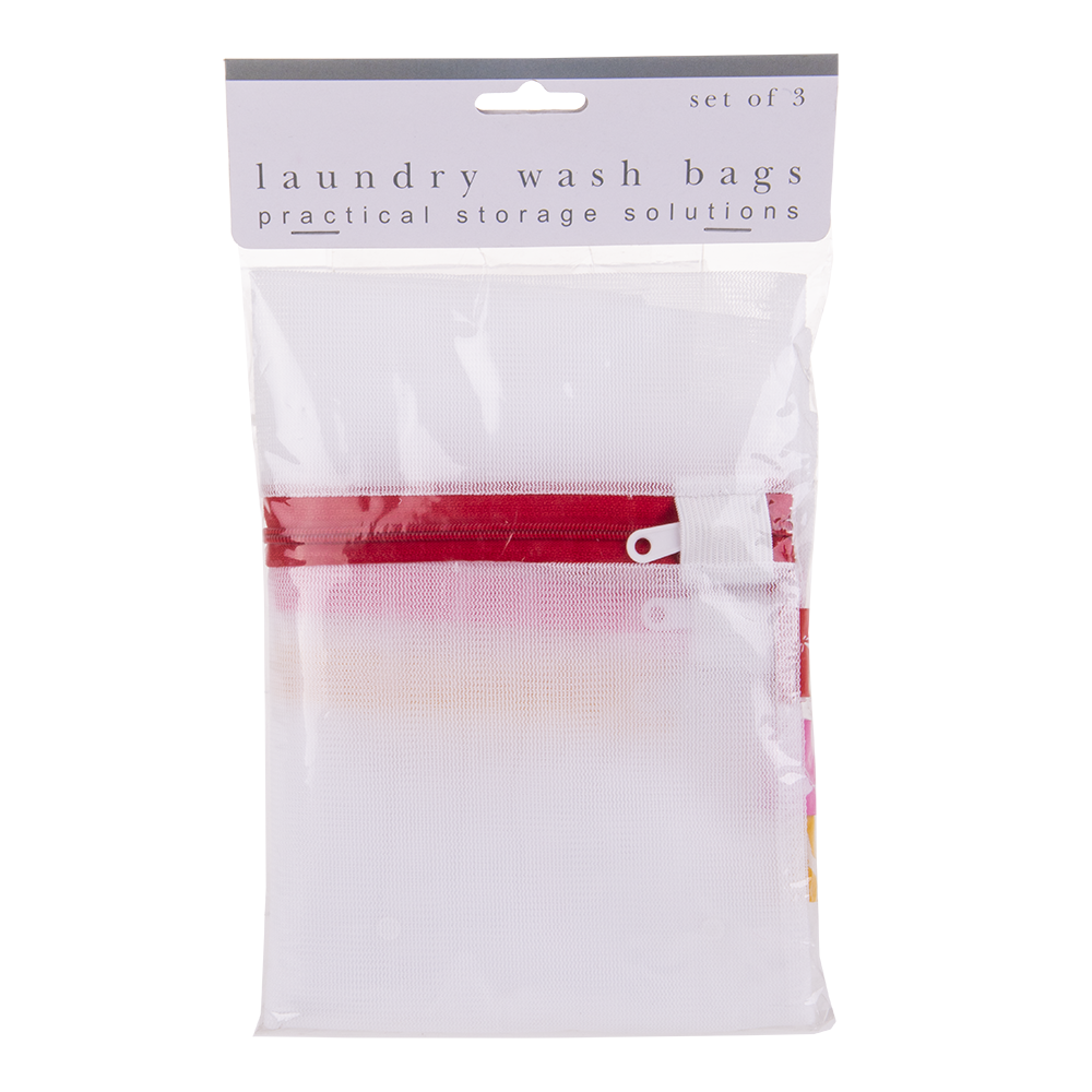 D.Line Washing Bag W/ Label Tags Set 3