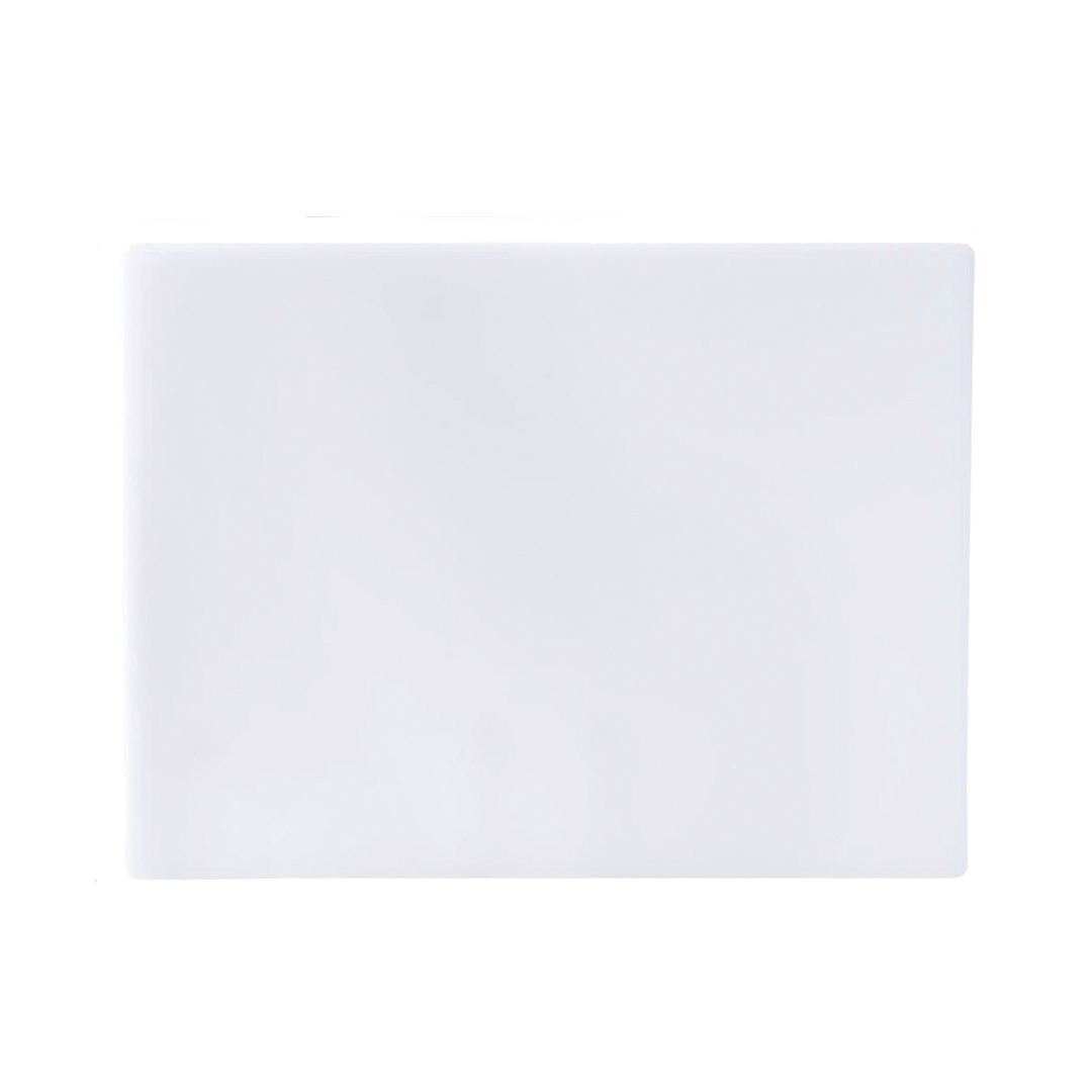 KH Classik Chef Cutting Board 600mm x 450mm x 13mm White Pe