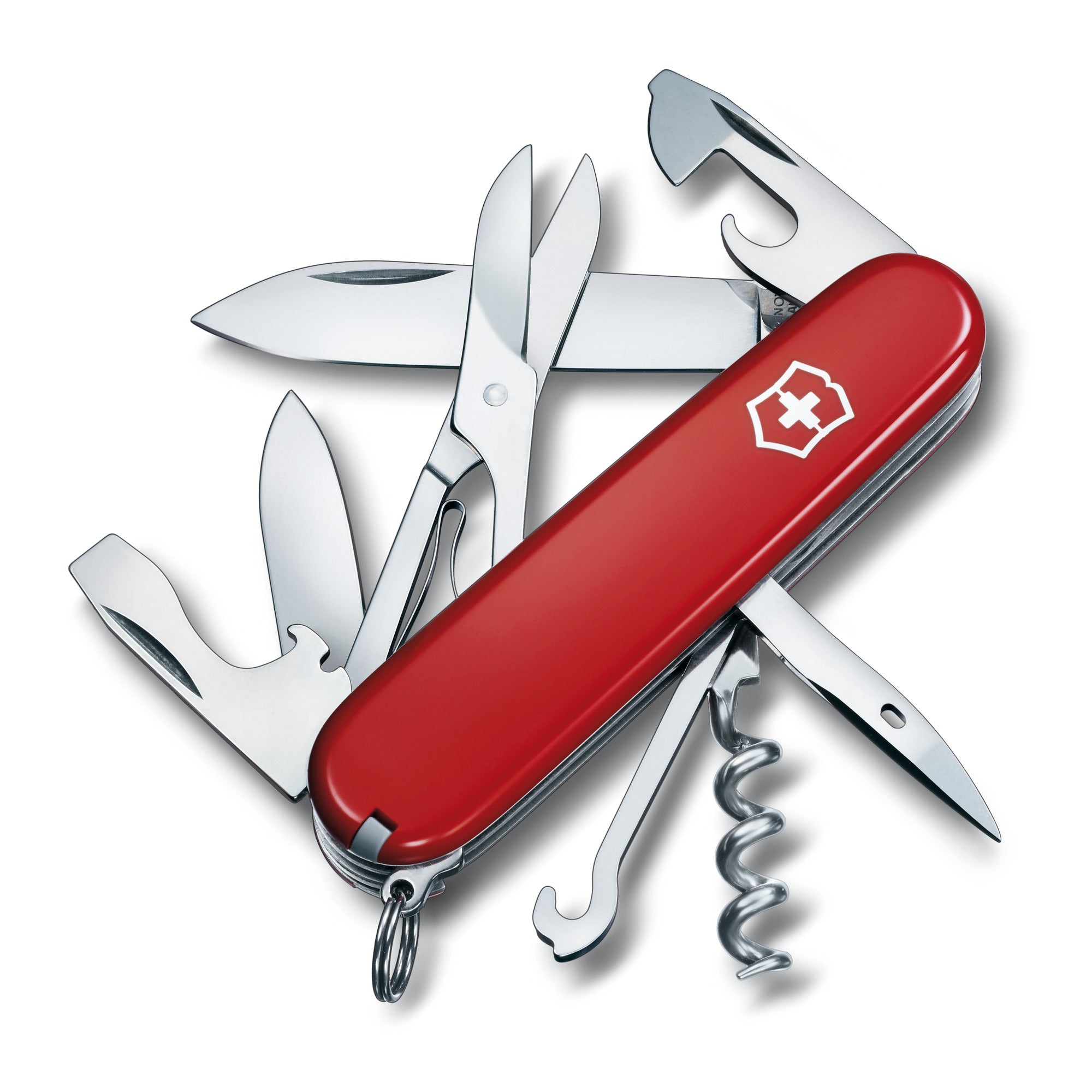 Victorinox Climber Swiss Army Knife Blue Transparent