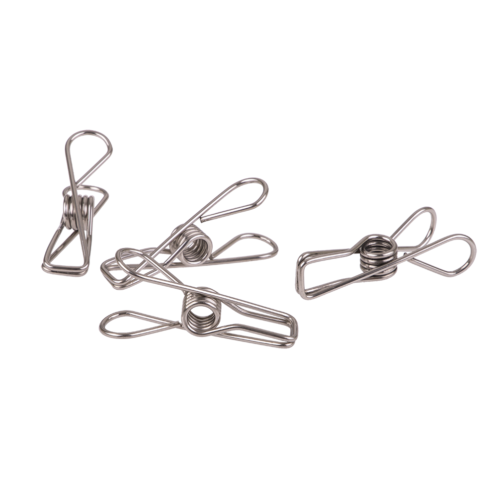 D.Line Stainless Steel Large Wire Pegs in Hemp Bag – Pack of 30