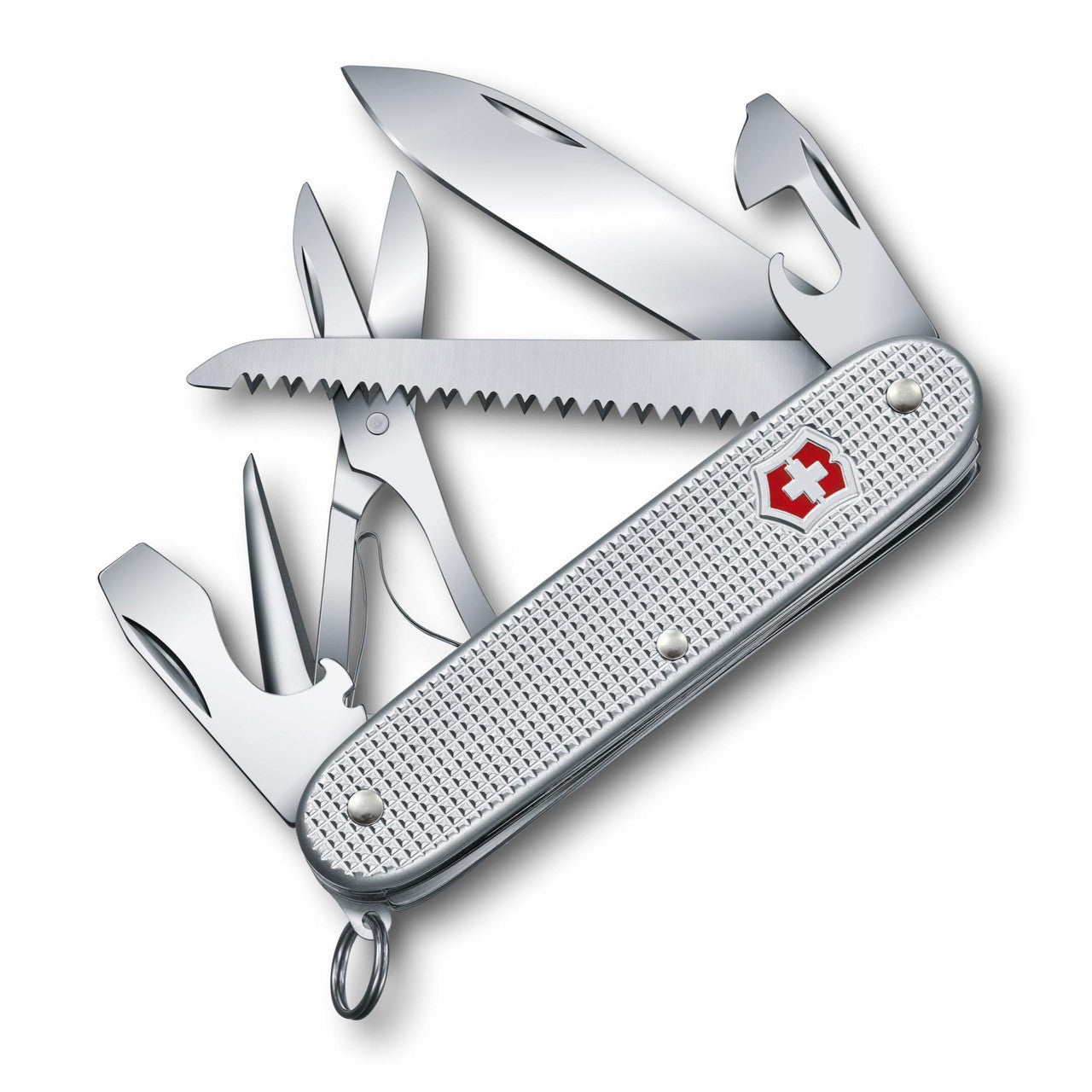 Victorinox Farmer X Alox Swiss Army Knife - Silver