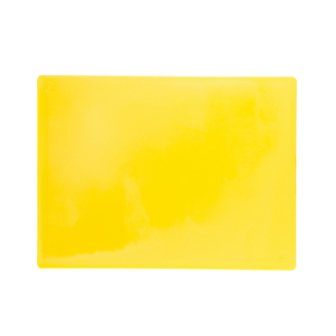 KH Classik Chef Cutting Board 500 x 380 x 19mm Yellow Pe