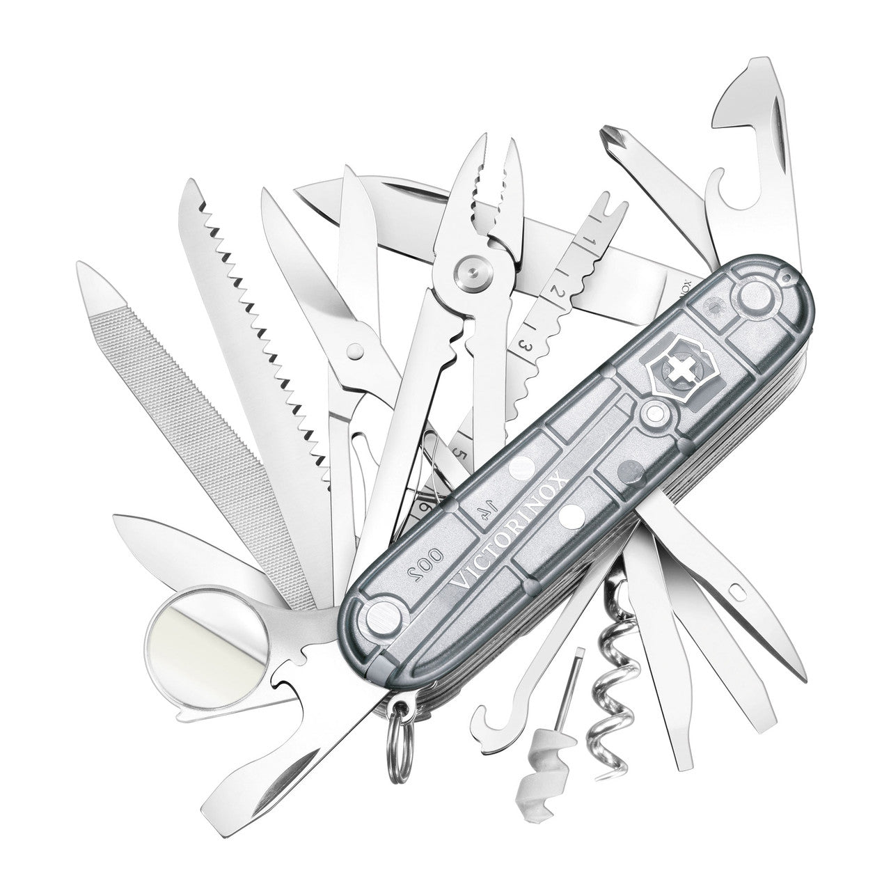 Victorinox Swiss Champ Swiss Army Knife Silvertech - Silver
