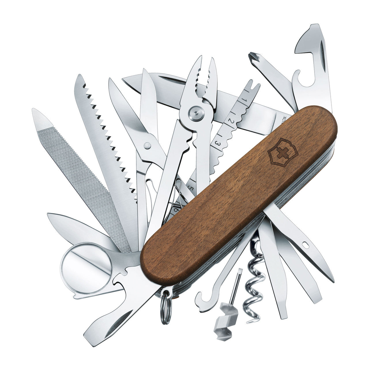 Victorinox Swiss Champ Swiss Army Knife - Wood