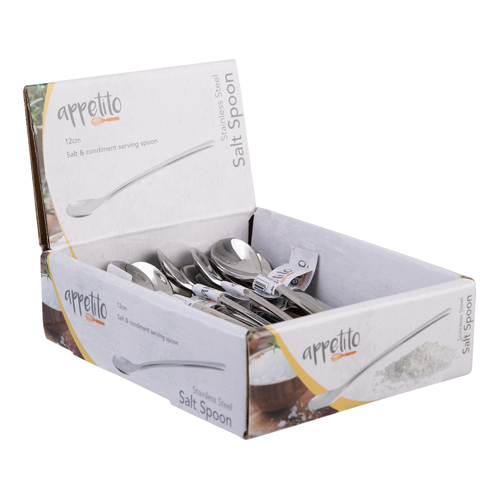 Appetito Stainless Steel Salt & Condiment Spoon 12cm