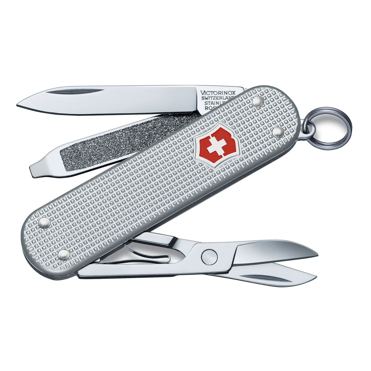 Victorinox Classic SD Alox Swiss Army Knife - Silver