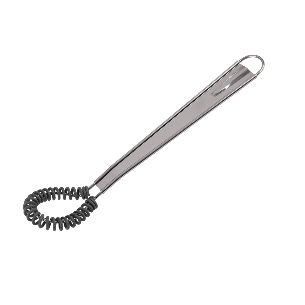 Appetito Silicone Little Gem Sauce Whisk - Charcoal
