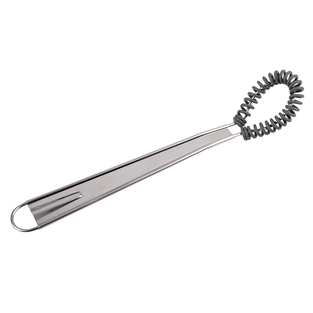 Appetito Silicone Little Gem Sauce Whisk - Charcoal