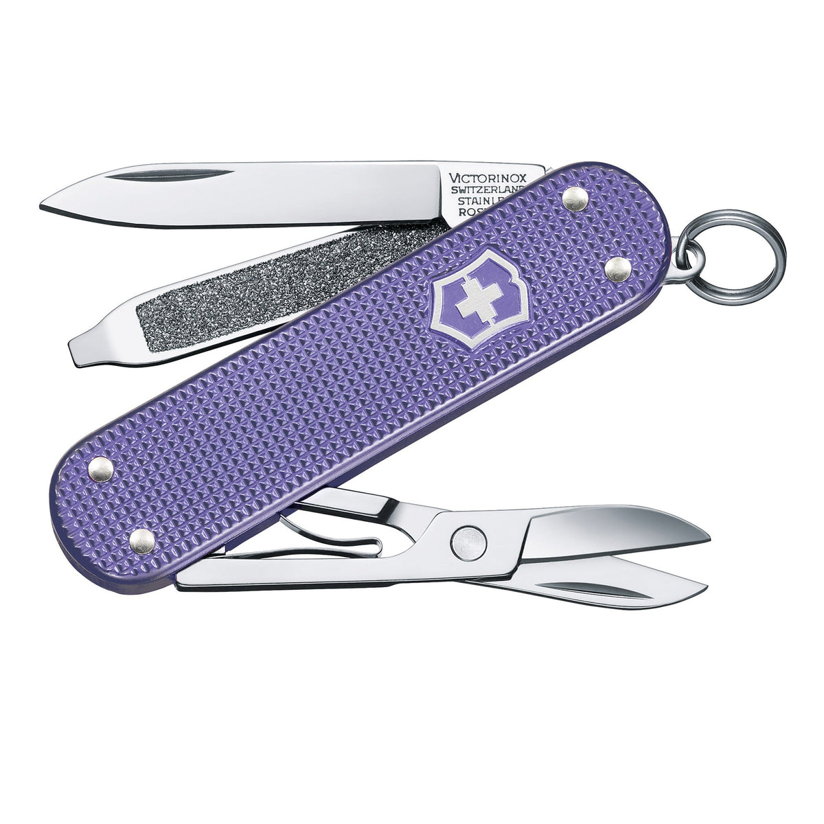 Victorinox Classic SD Alox Swiss Army Knife (Electric Lavender)