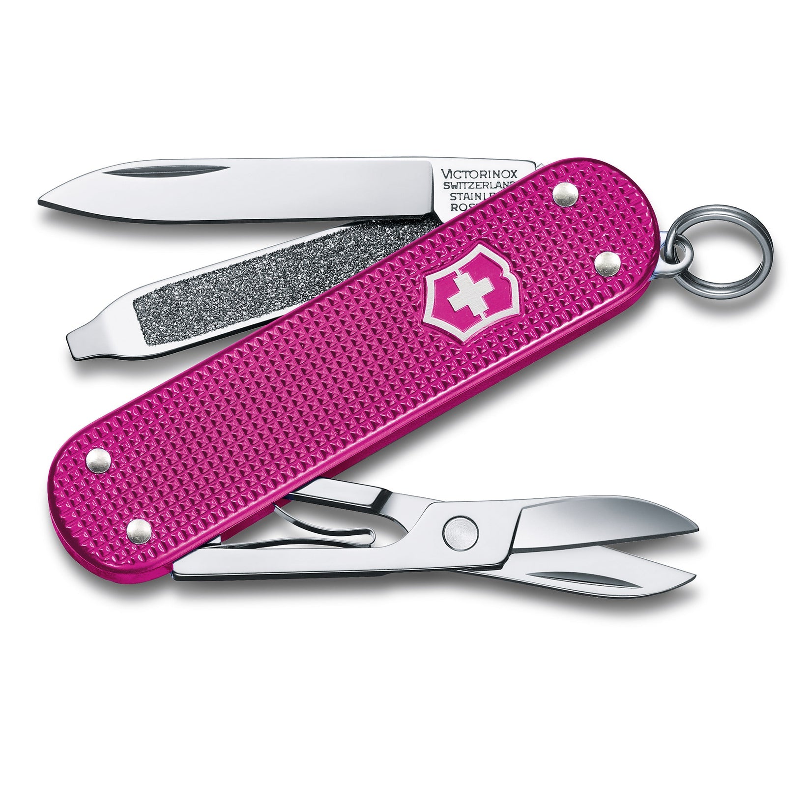 Victorinox Classic SD Alox Swiss Army Knife - Flamingo Party