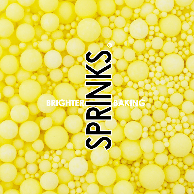 Sprinks Bubble Bubble Sprinkles Pastel Lemon 500g