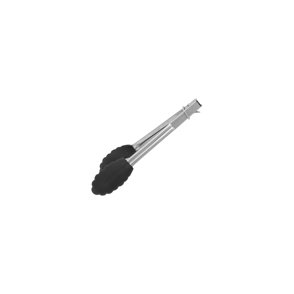 Chef Inox Utility Tong with Black Silicone Head 180mm