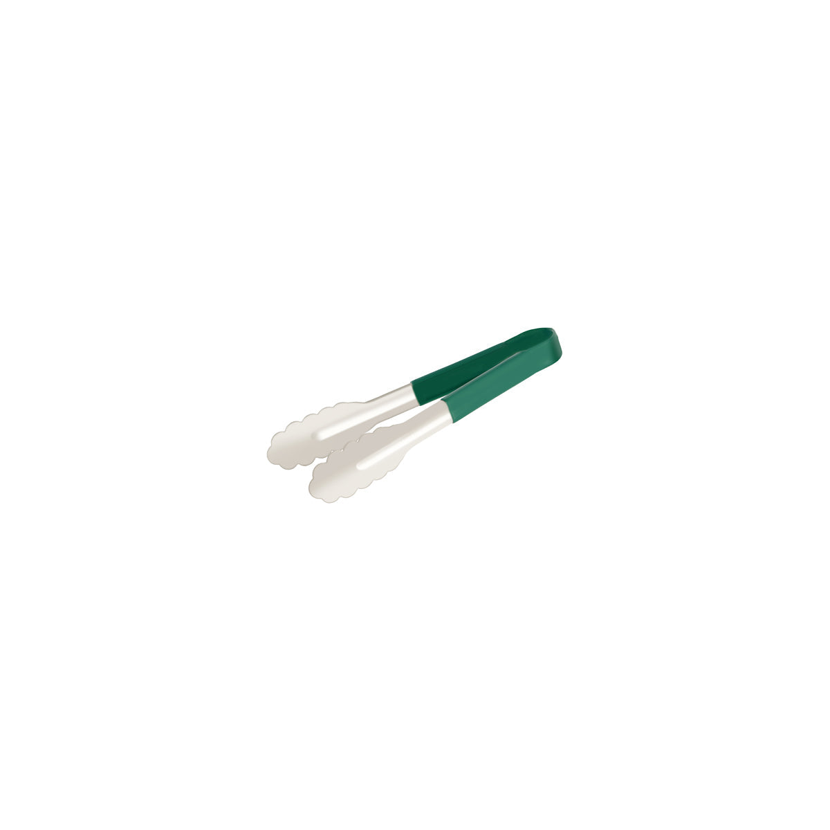 Chef Inox Utility Tong with Green PVC Handle 230mm