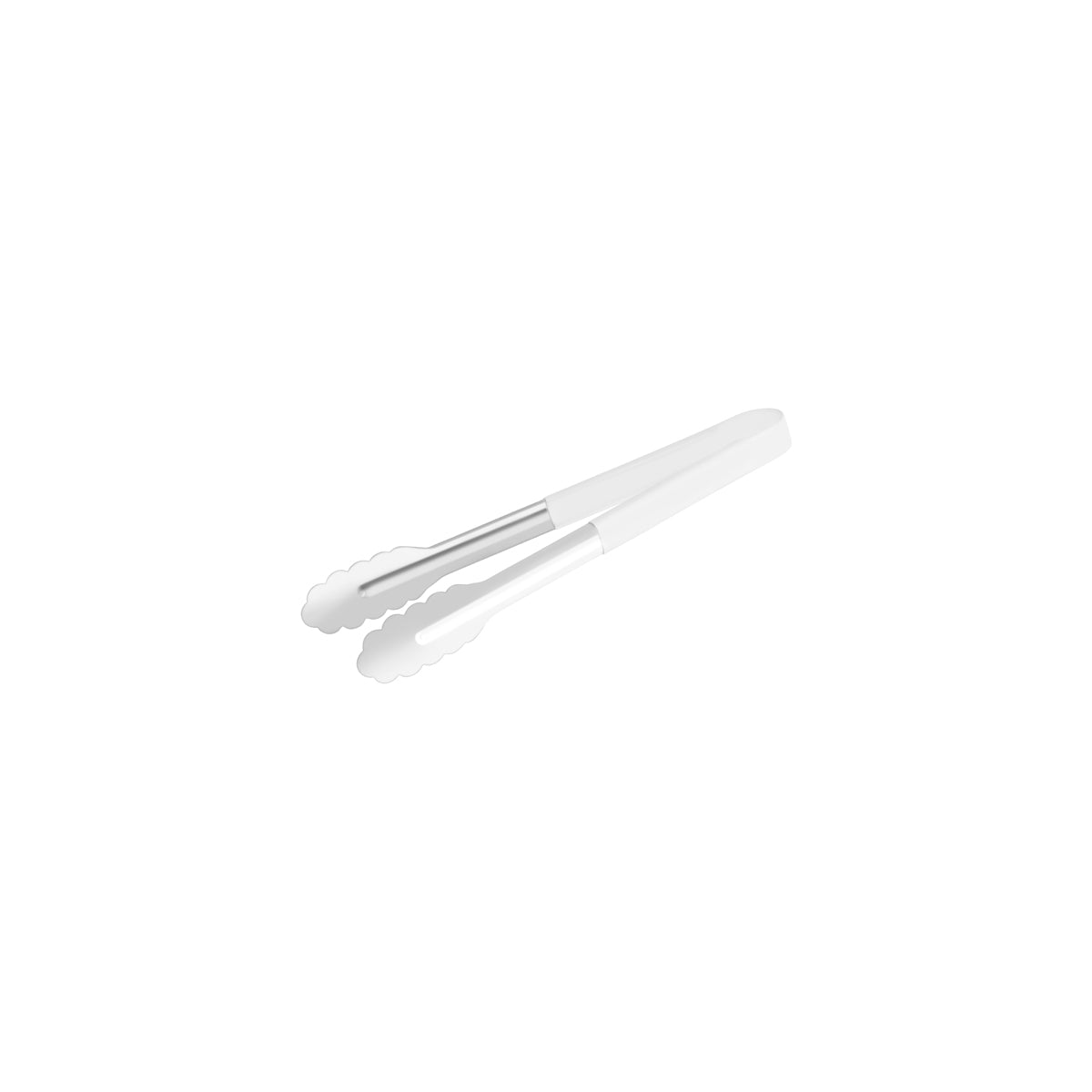 Chef Inox Utility Tong with White PVC Handle 300mm
