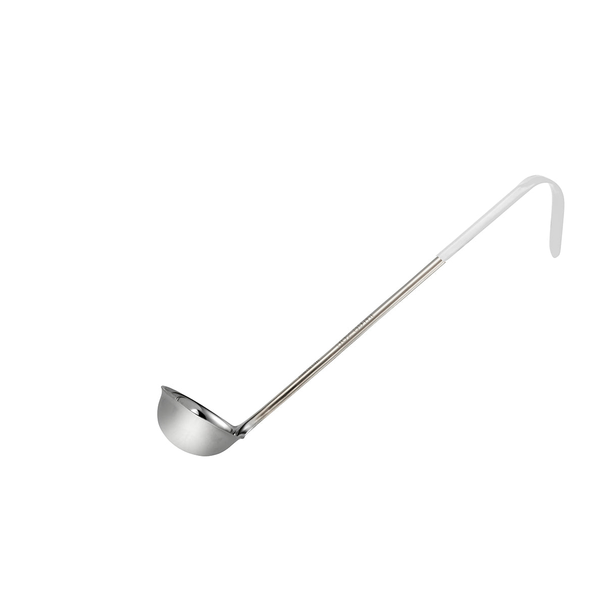 Chef Inox Ladle Stainless Steel White Handle 60ml