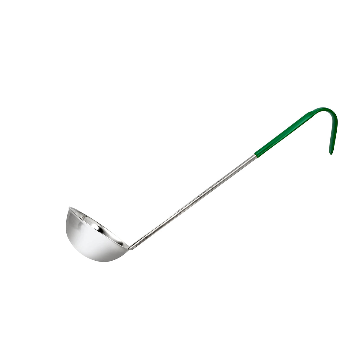 Chef Inox Ladle Stainless Steel Green Handle 180ml