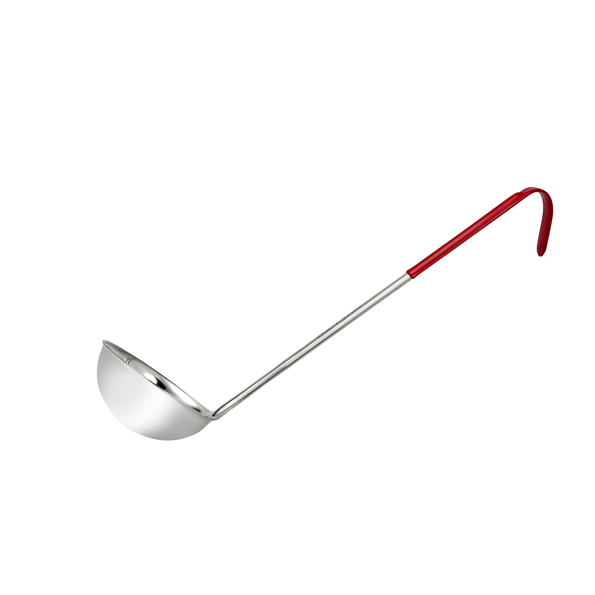 Chef Inox Ladle Stainless Steel Red Handle 240ml