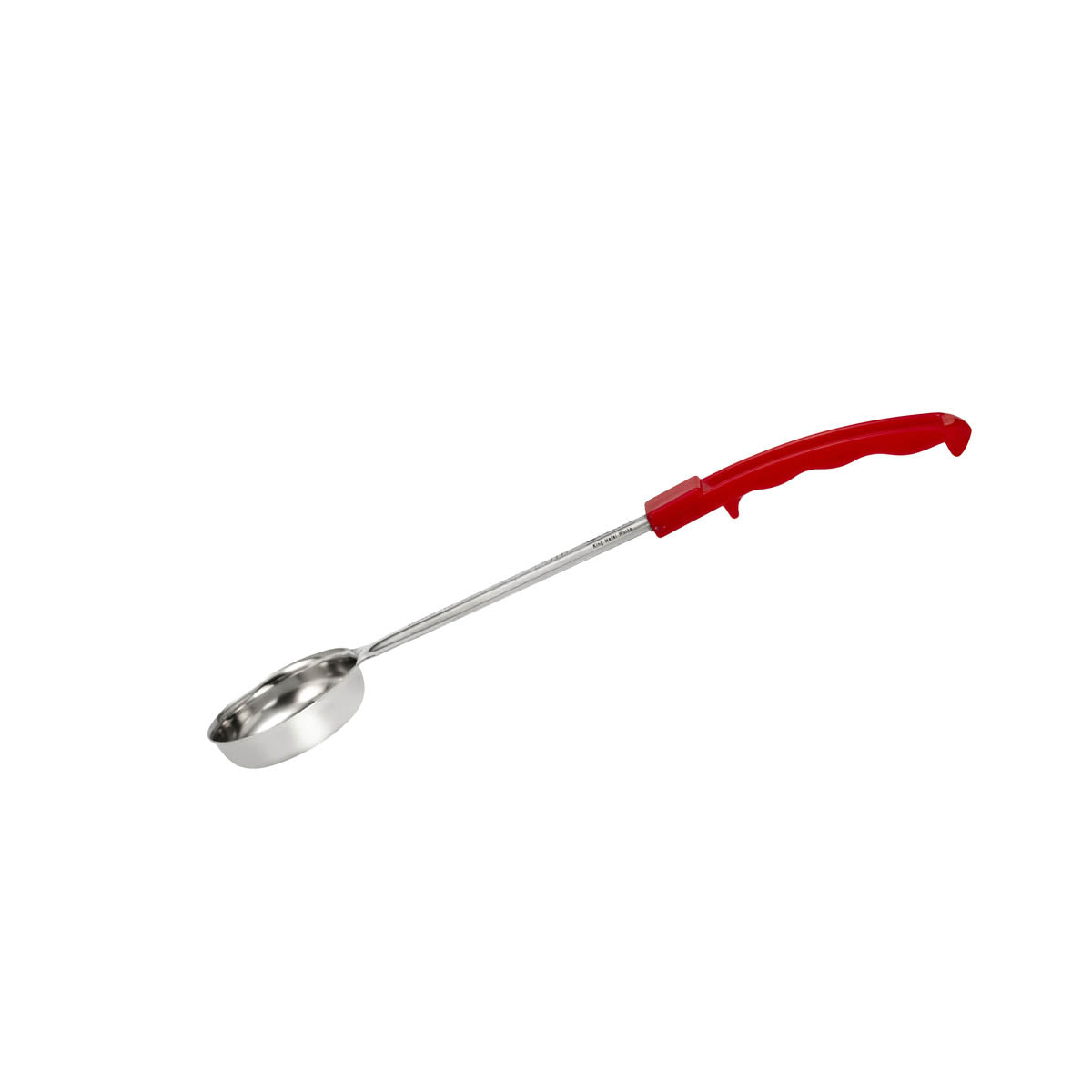 Chef Inox Food Portioner Solid Stainless Steel Red Handle 60ml/2oz