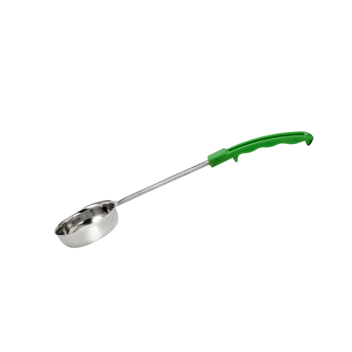 Chef Inox Food Portioner Solid Stainless Steel Green Handle 120ml/4oz
