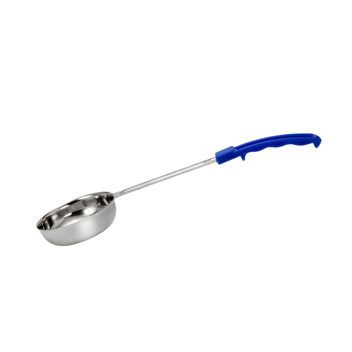 Chef Inox Food Portioner Solid Stainless Steel Blue Handle 240ml/8oz