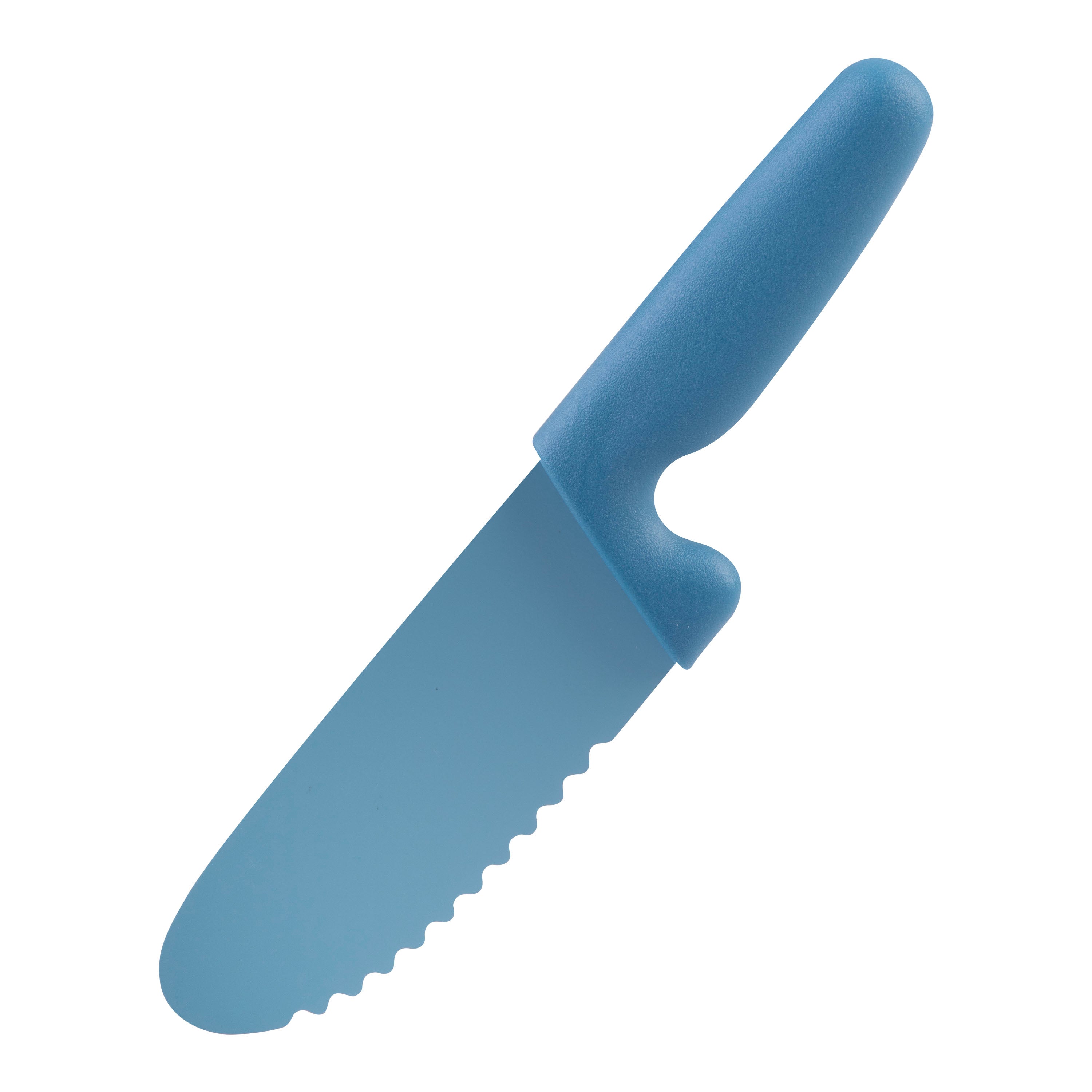 Appetito Kid’s Serrated Safety Knife – Blue