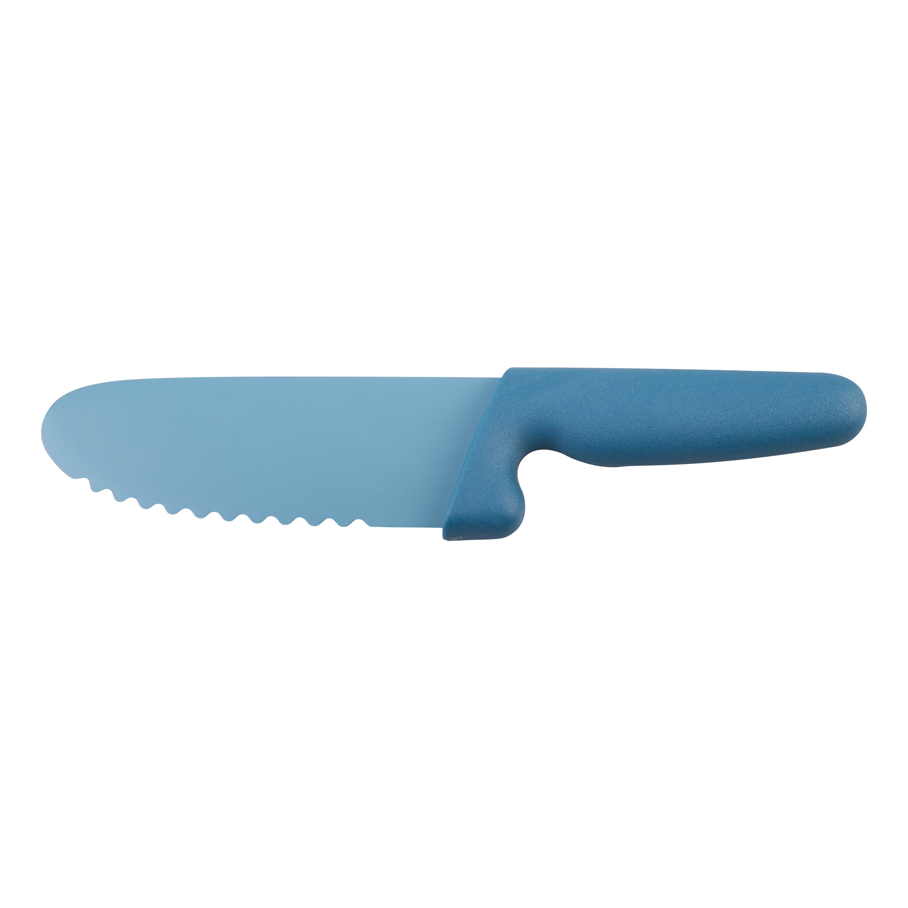 Appetito Kid’s Serrated Safety Knife – Blue