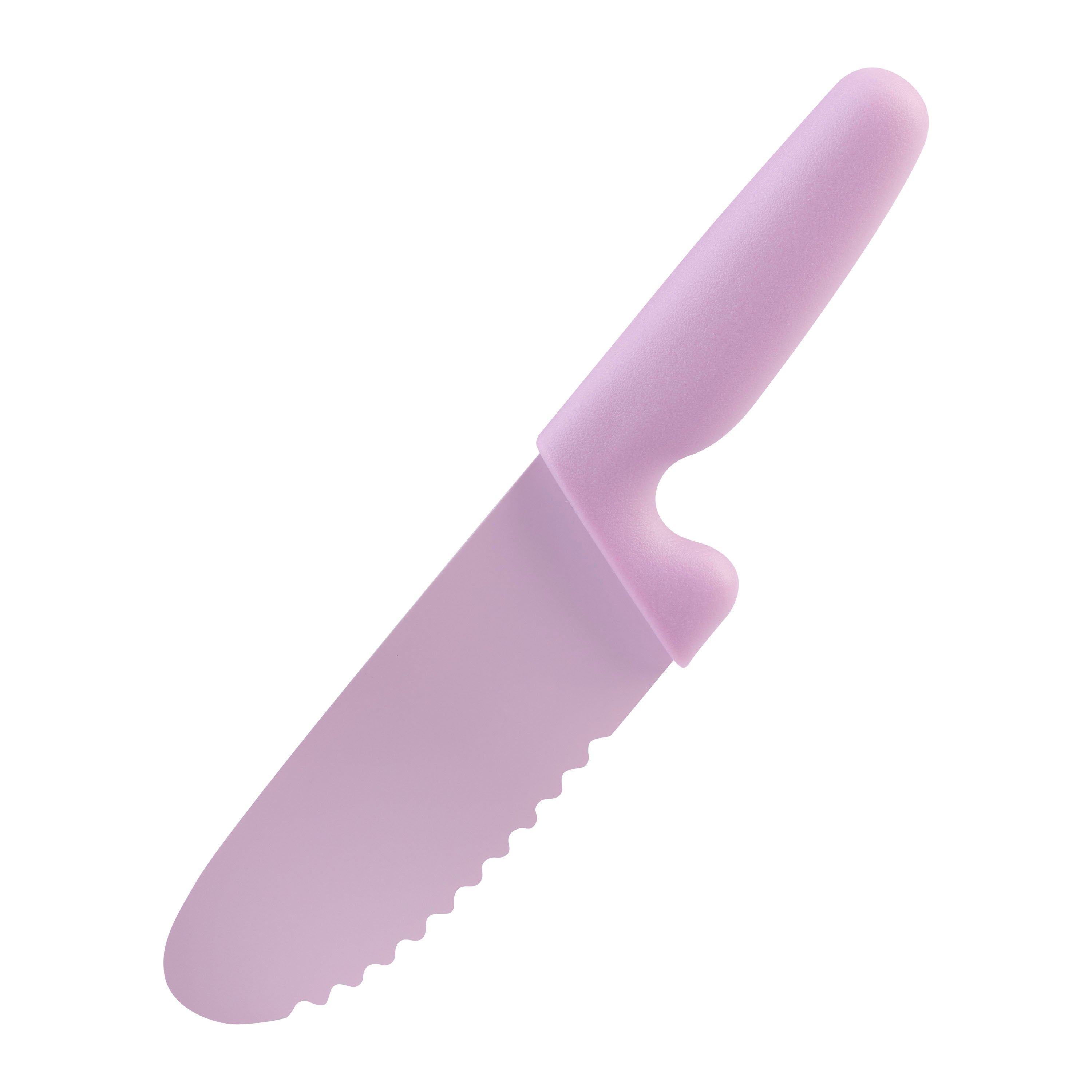 Appetito Kid’s Serrated Safety Knife – Pink