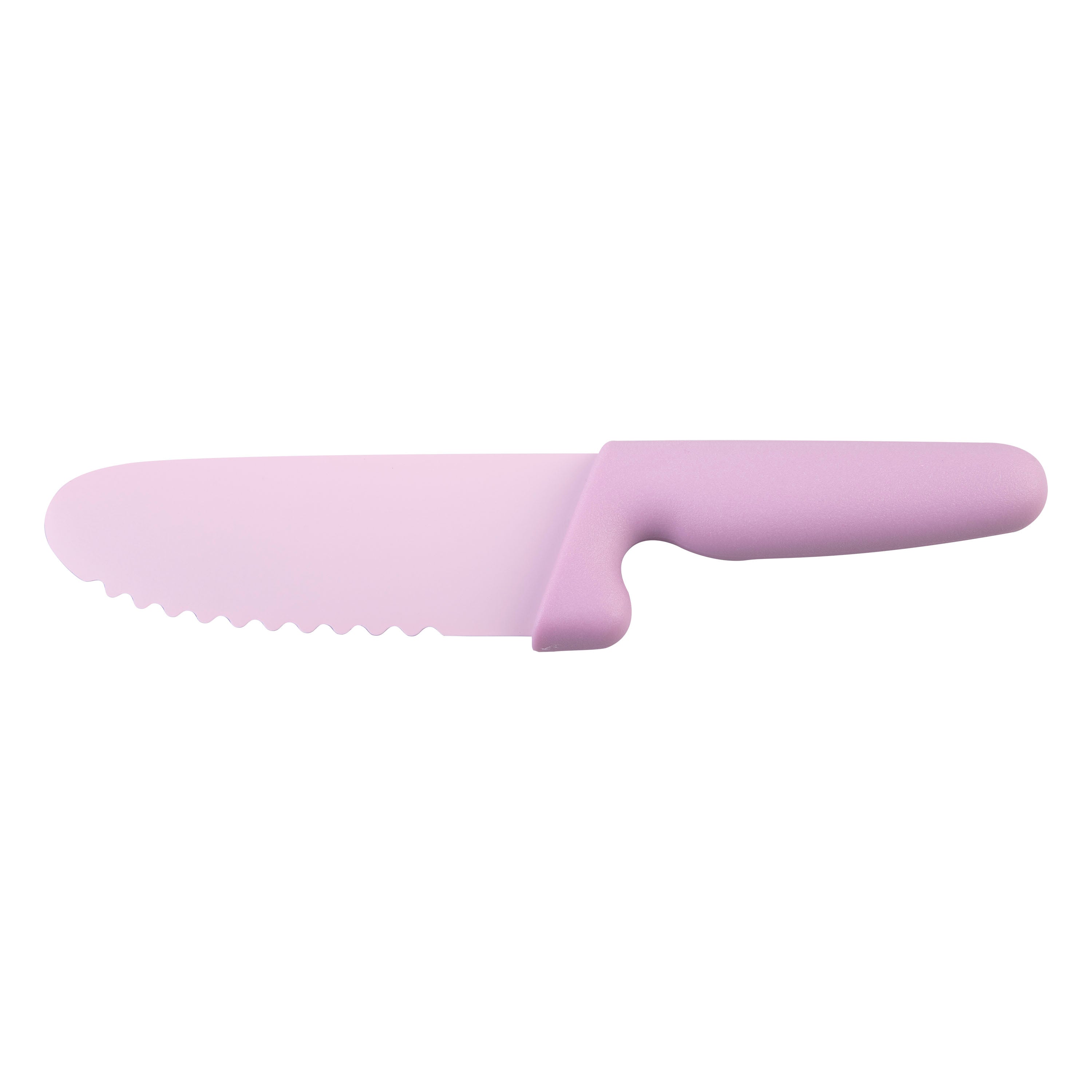 Appetito Kid’s Serrated Safety Knife – Pink