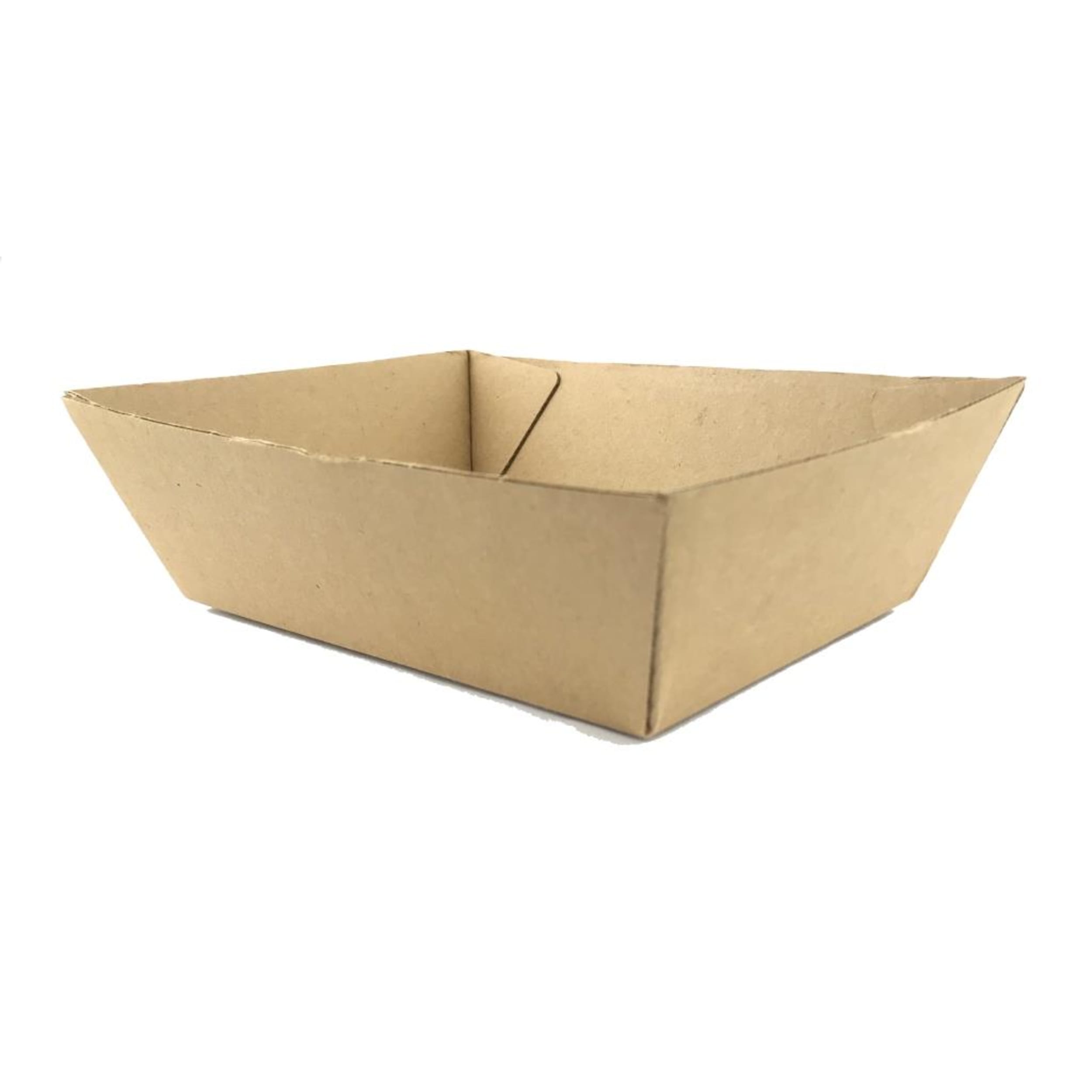 Catering Collection Food Tray Kraft #1 130x90x50mm Corrugated