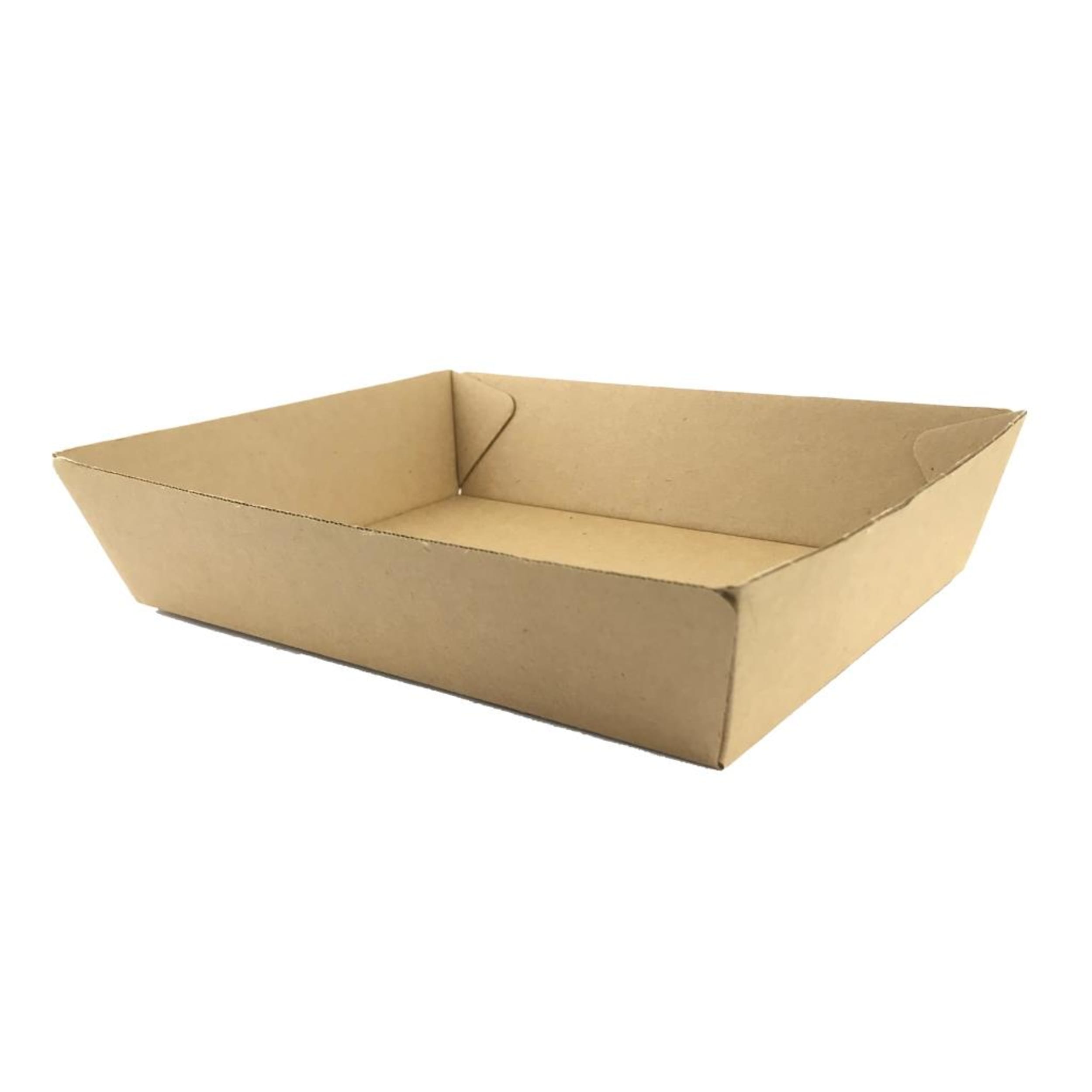 Catering Collection Food Tray Kraft #3 180x135x45mm Corrugated