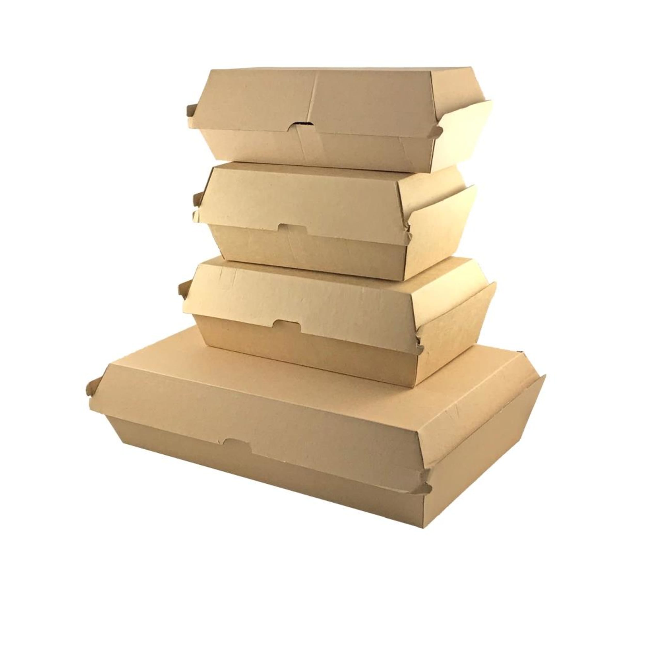 Catering Collection Regular Snack Box Kraft 176x91x80mm Corrugated