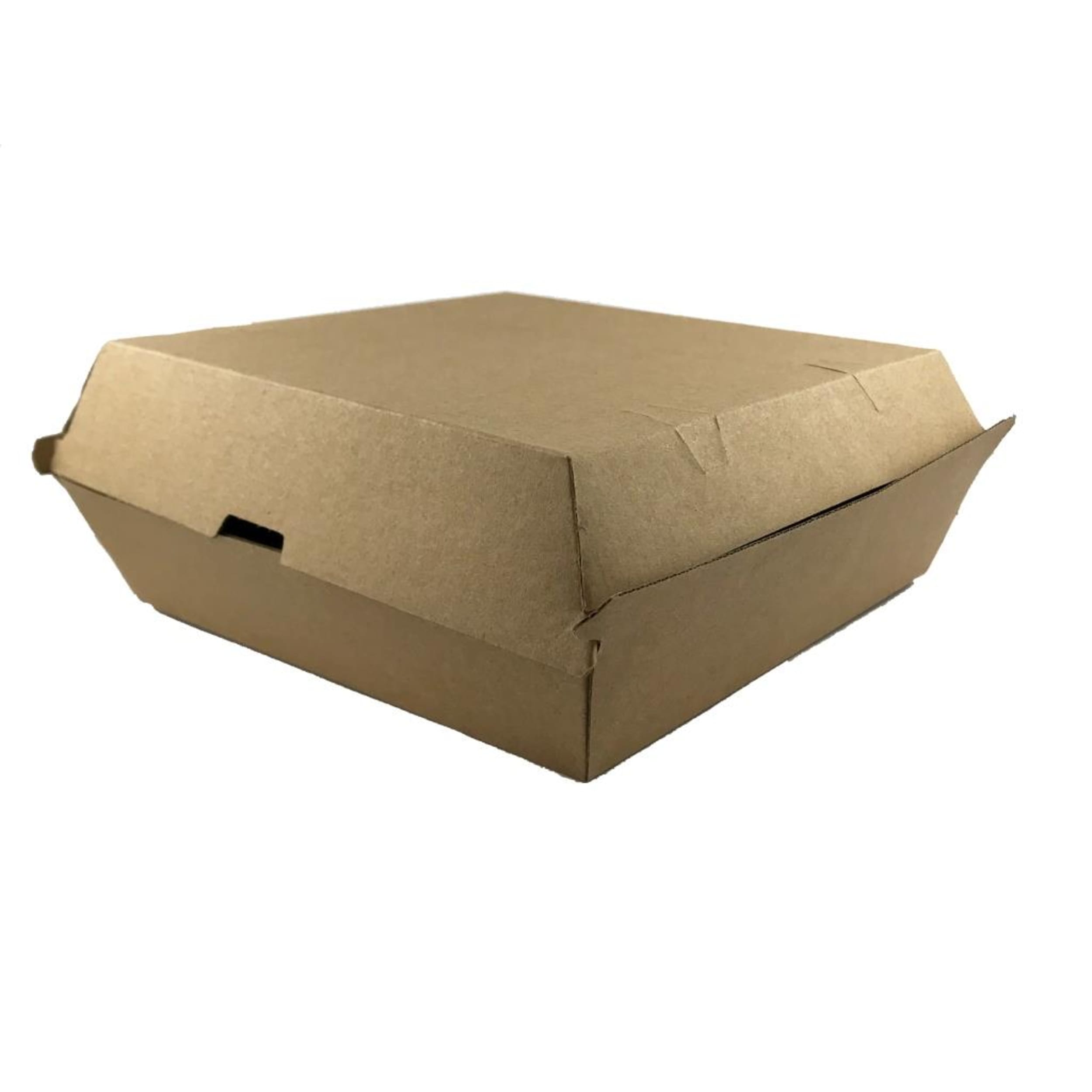 Catering Collection Dinner Box Kraft 180x160x80mm Corrugated