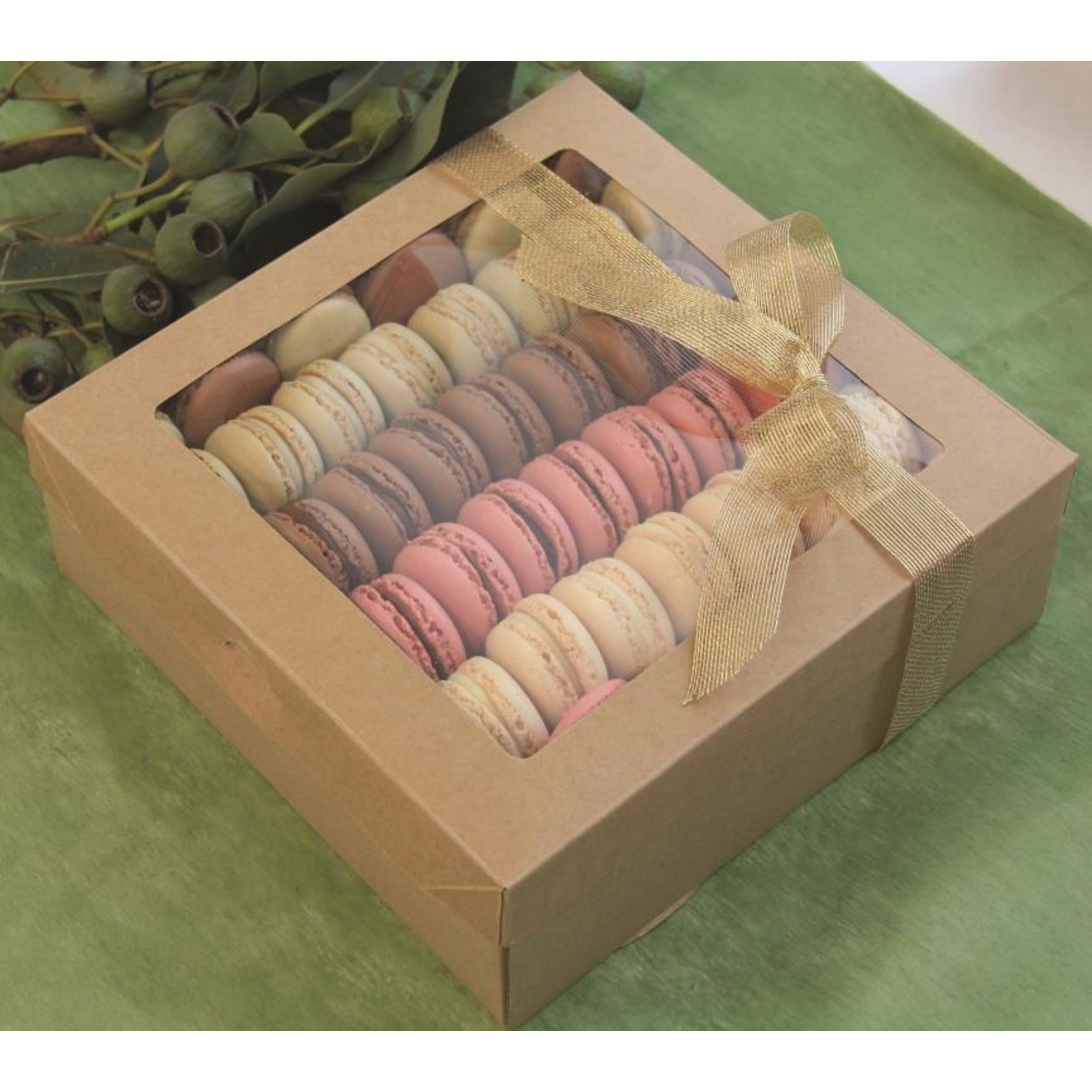 Eco Occasions Grazing Box Kraft Small 225 x 225 x 80mm (2 Pack)