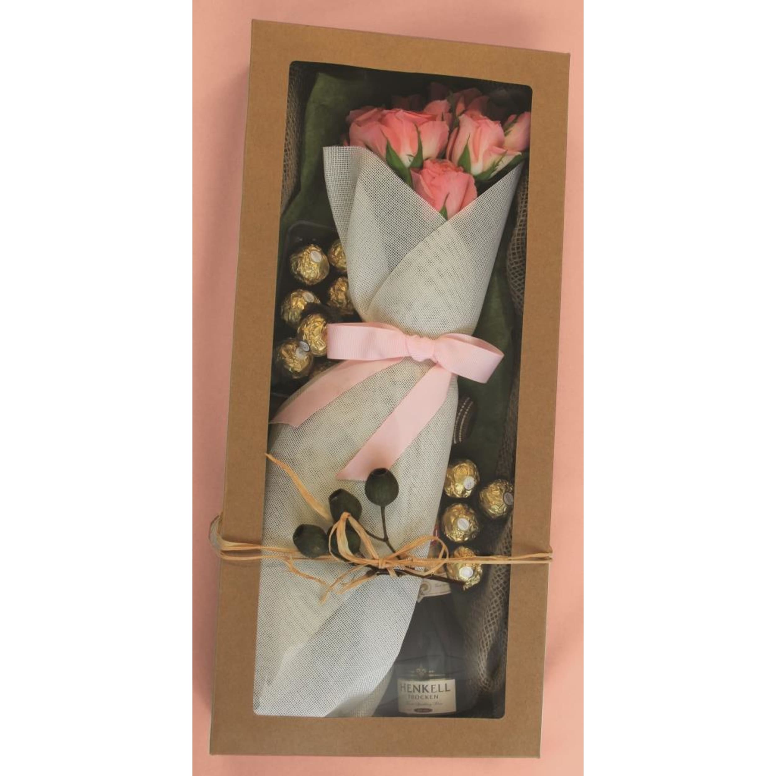 Eco Occasions Grazing Box Kraft Large 560 x 255 x 80mm (2 Pack)
