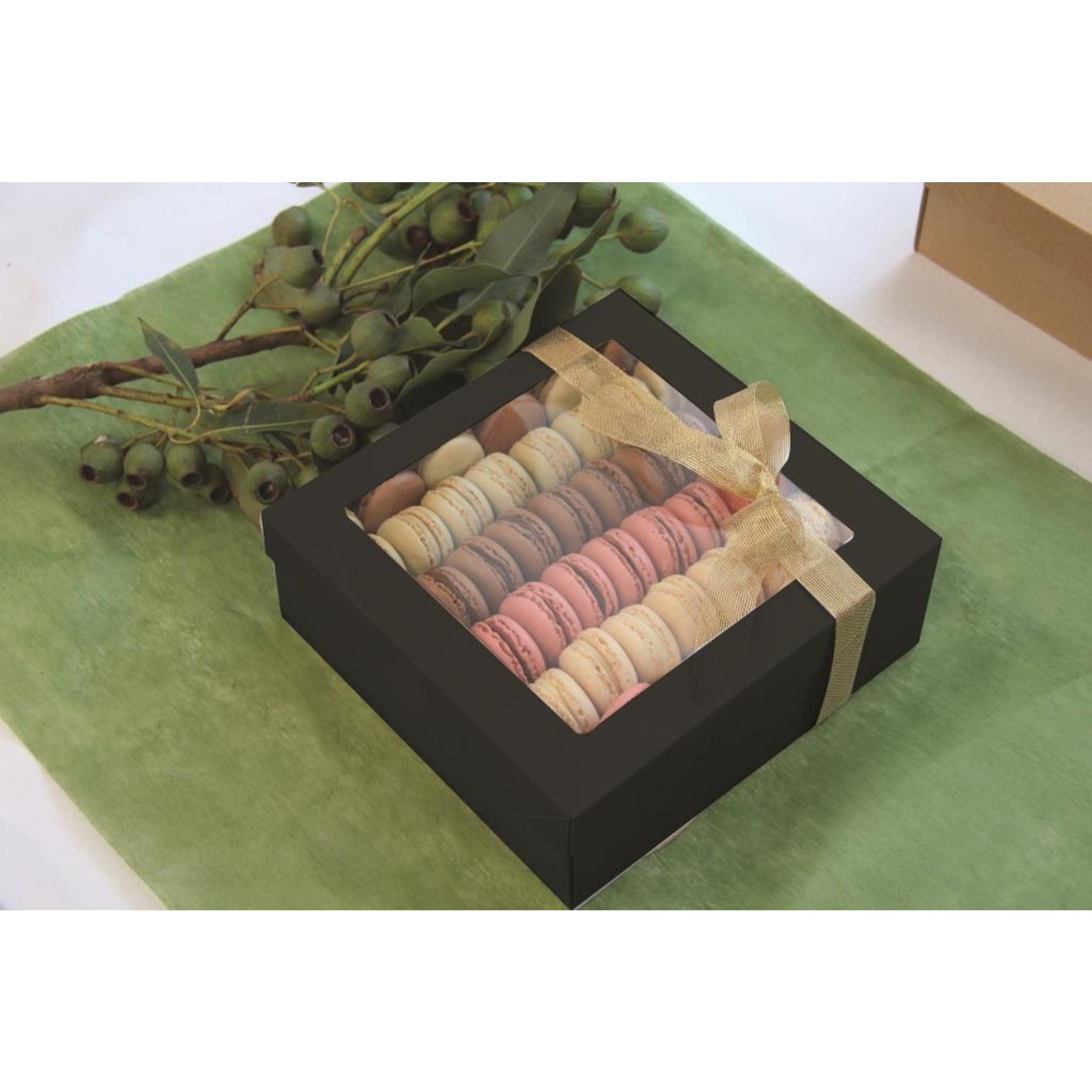 Eco Occasions Grazing Box Black Small 225 x 225 x 80mm (2 Pack)