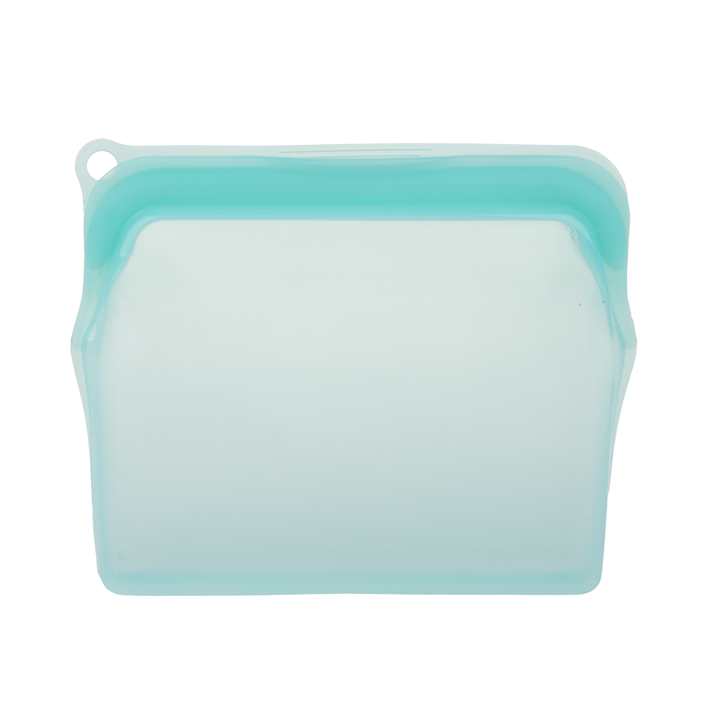 Appetito Silicone Medium 470ml Food Storage Bag - Aqua