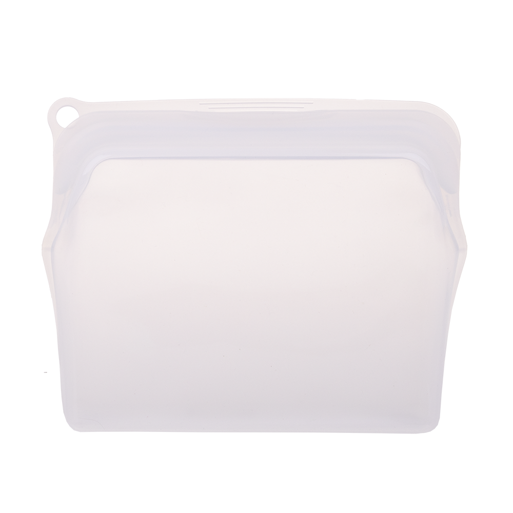 Appetito Silicone Medium 470ml Food Storage Bag - White