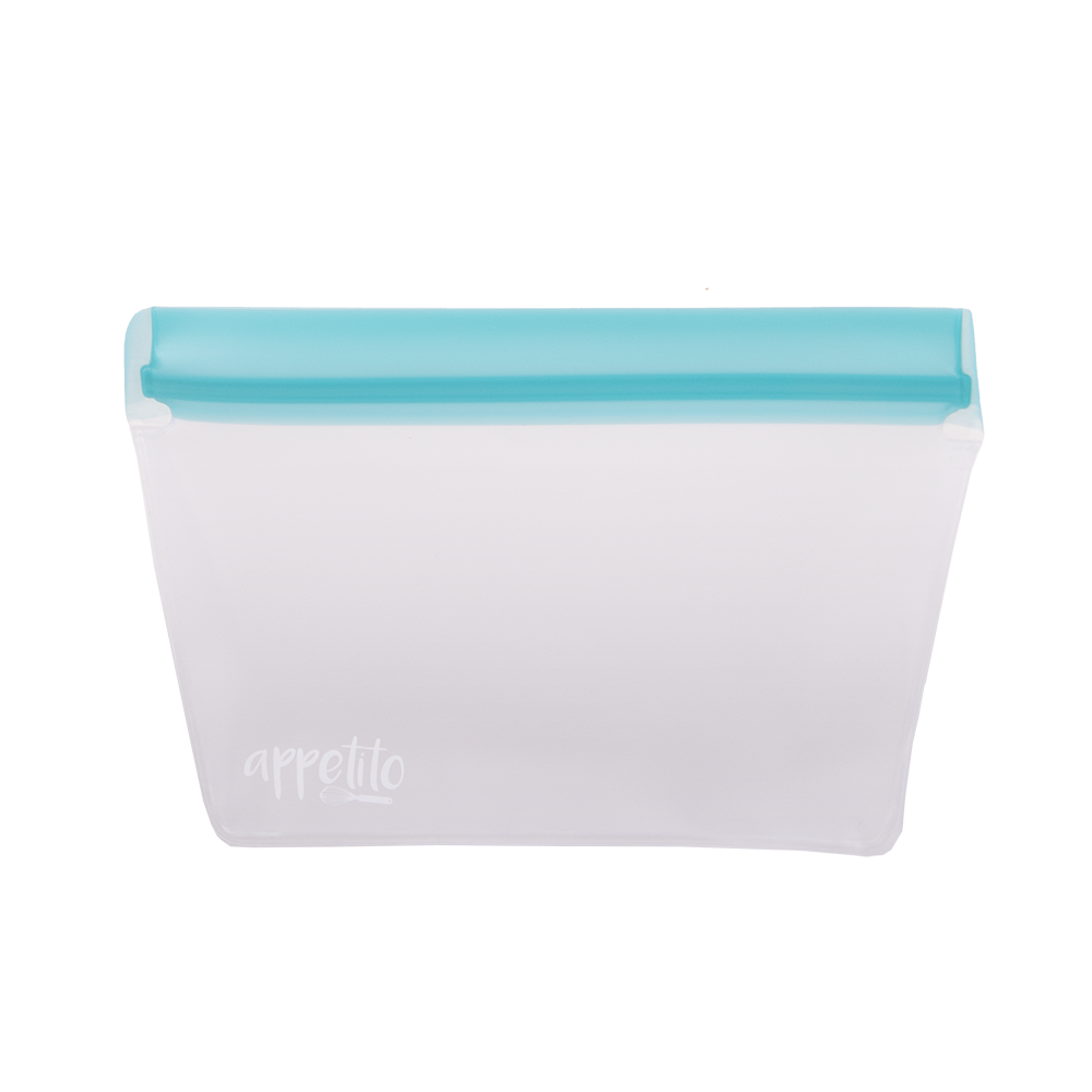 Appetito Reusable Fridge/Freezer Stand-Up Bag 2 Cup/500ml - Blue