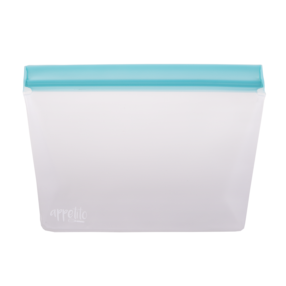 Appetito Reusable Fridge/Freezer Stand-Up Bag 6 Cup/1.5L - Blue