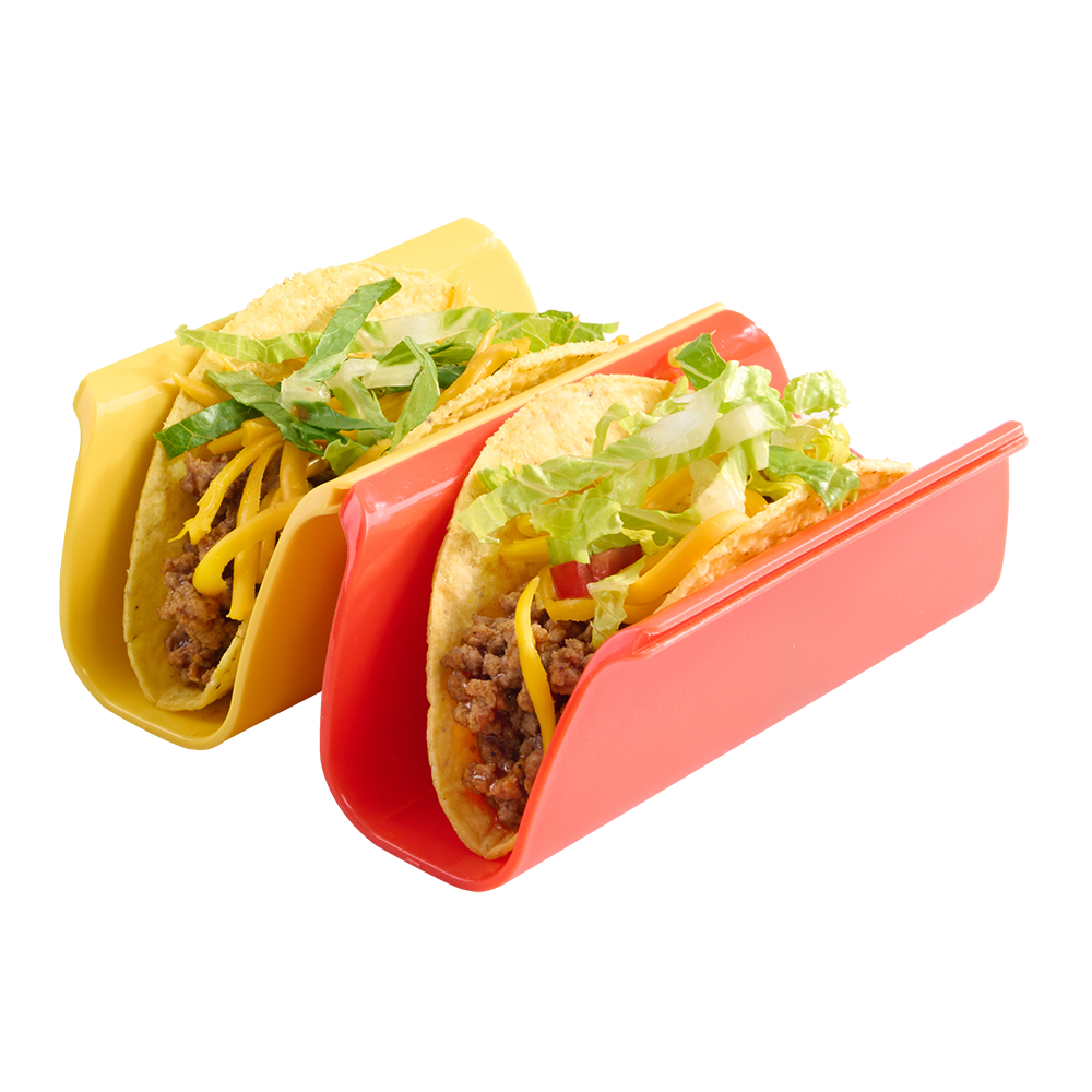 Appetito Taco Holder Set 4 - Assorted